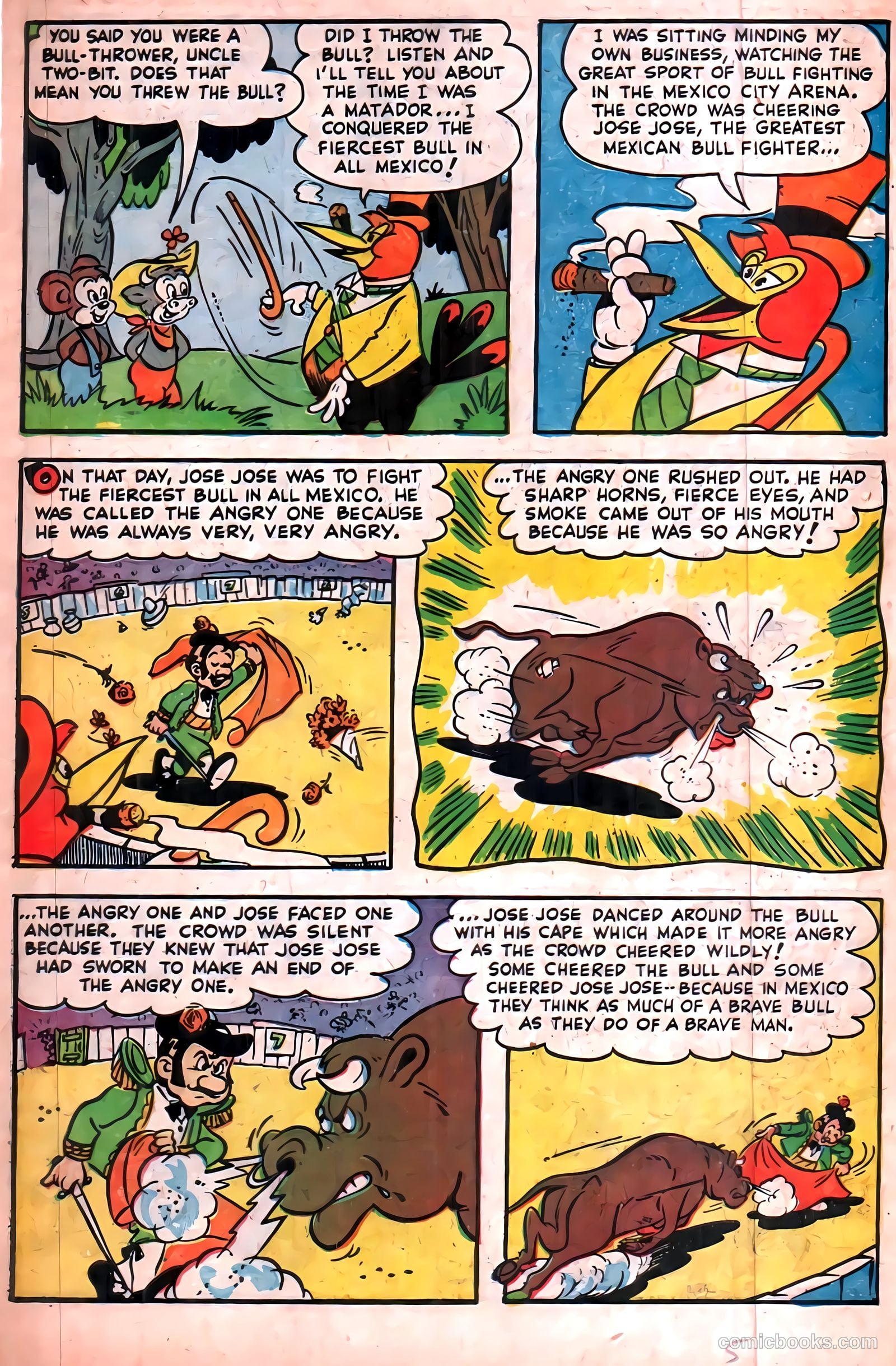 Two-Bit the Wacky Woodpecker #2 (1952) — page 5 of 36