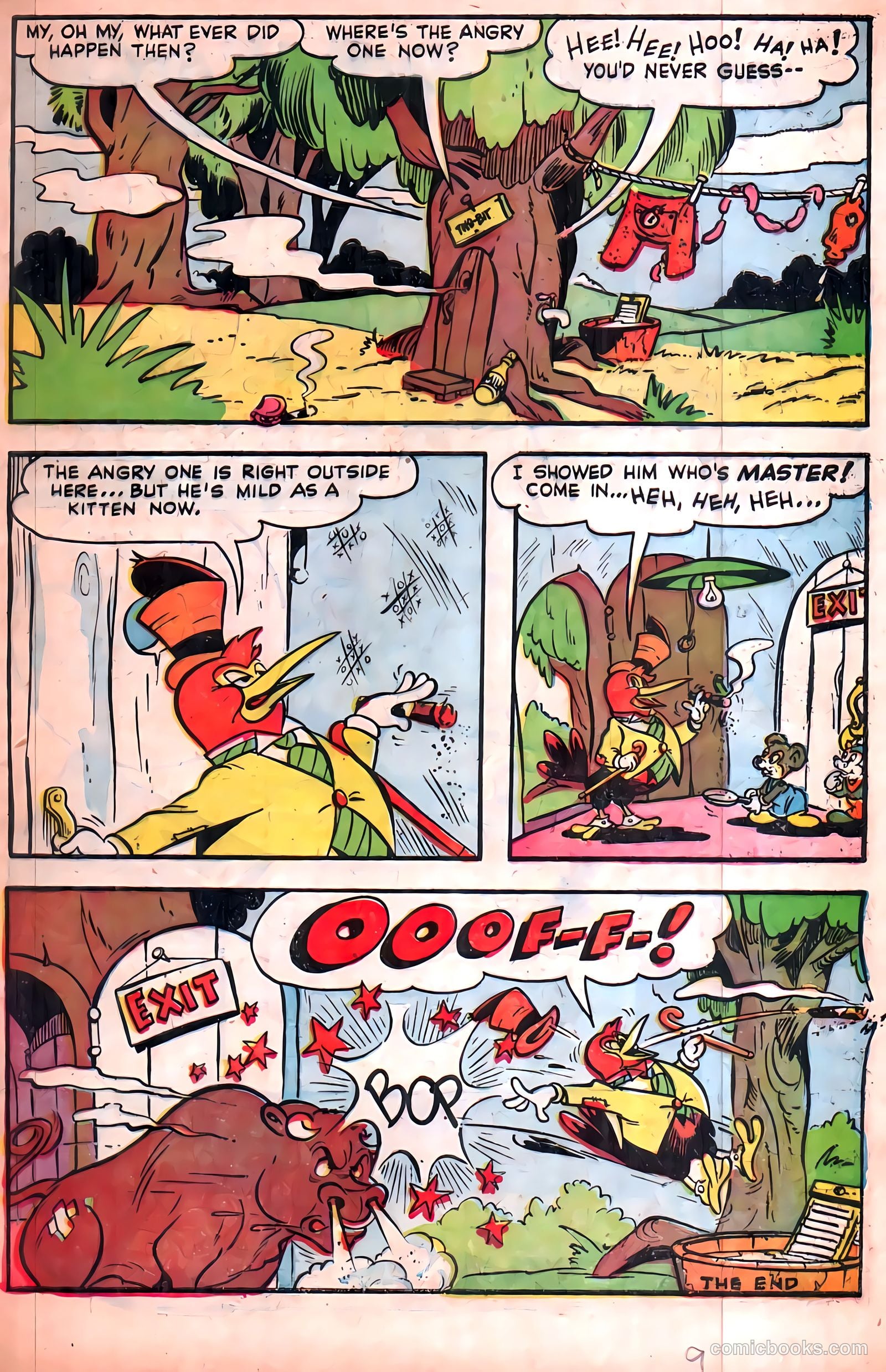 Two-Bit the Wacky Woodpecker #2 (1952) — page 9 of 36