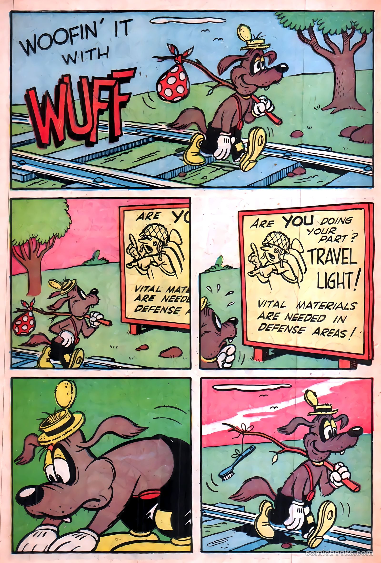 Two-Bit the Wacky Woodpecker #2 (1952) — page 18 of 36