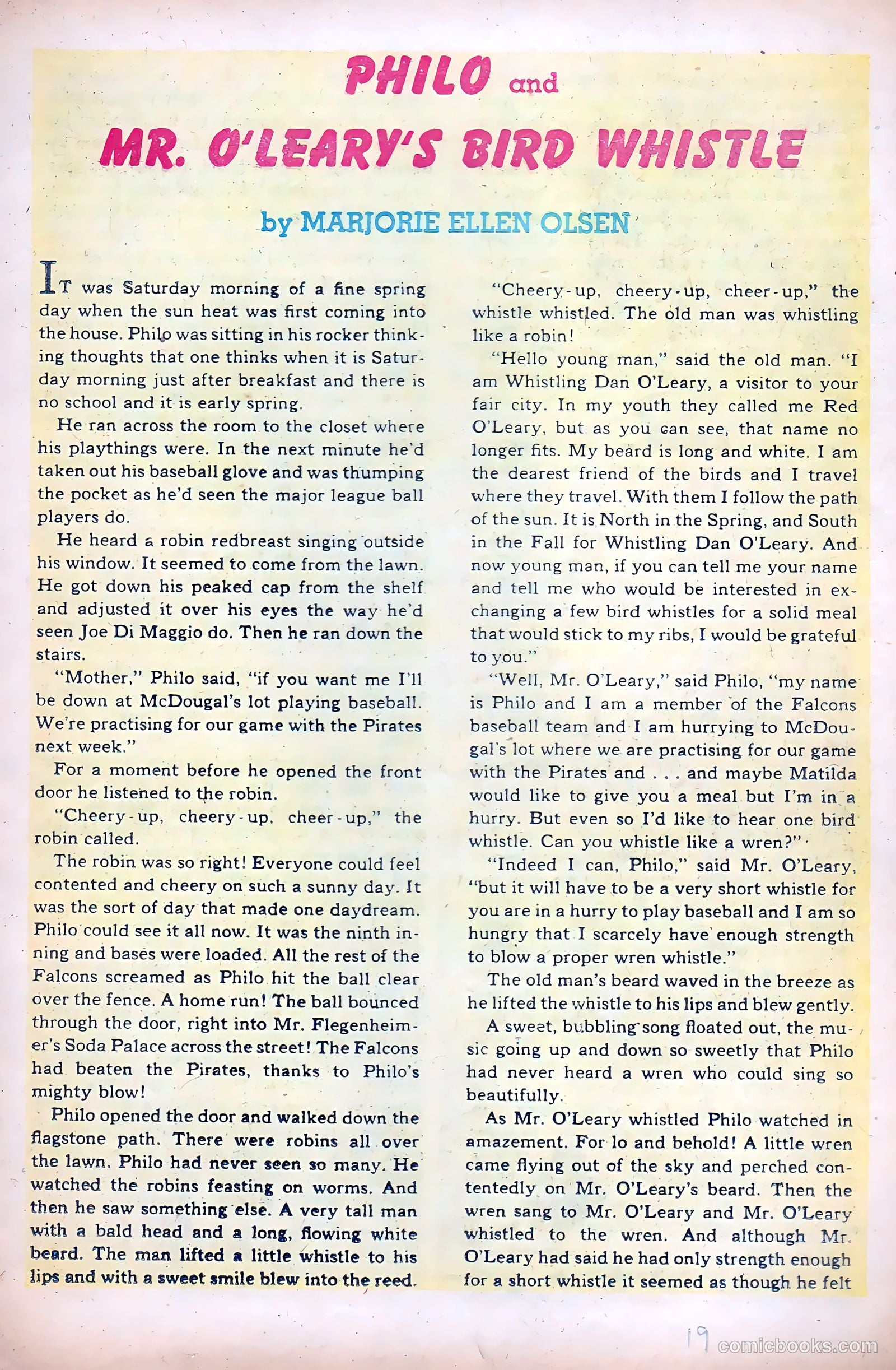 Two-Bit the Wacky Woodpecker #2 (1952) — page 19 of 36