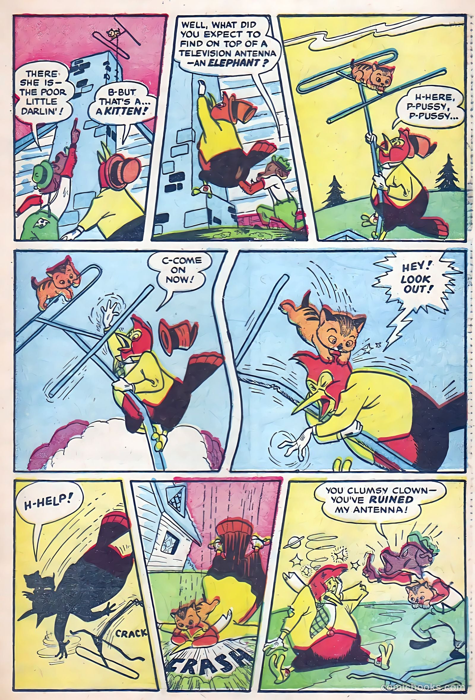 Two-Bit the Wacky Woodpecker #2 (1952) — page 23 of 36