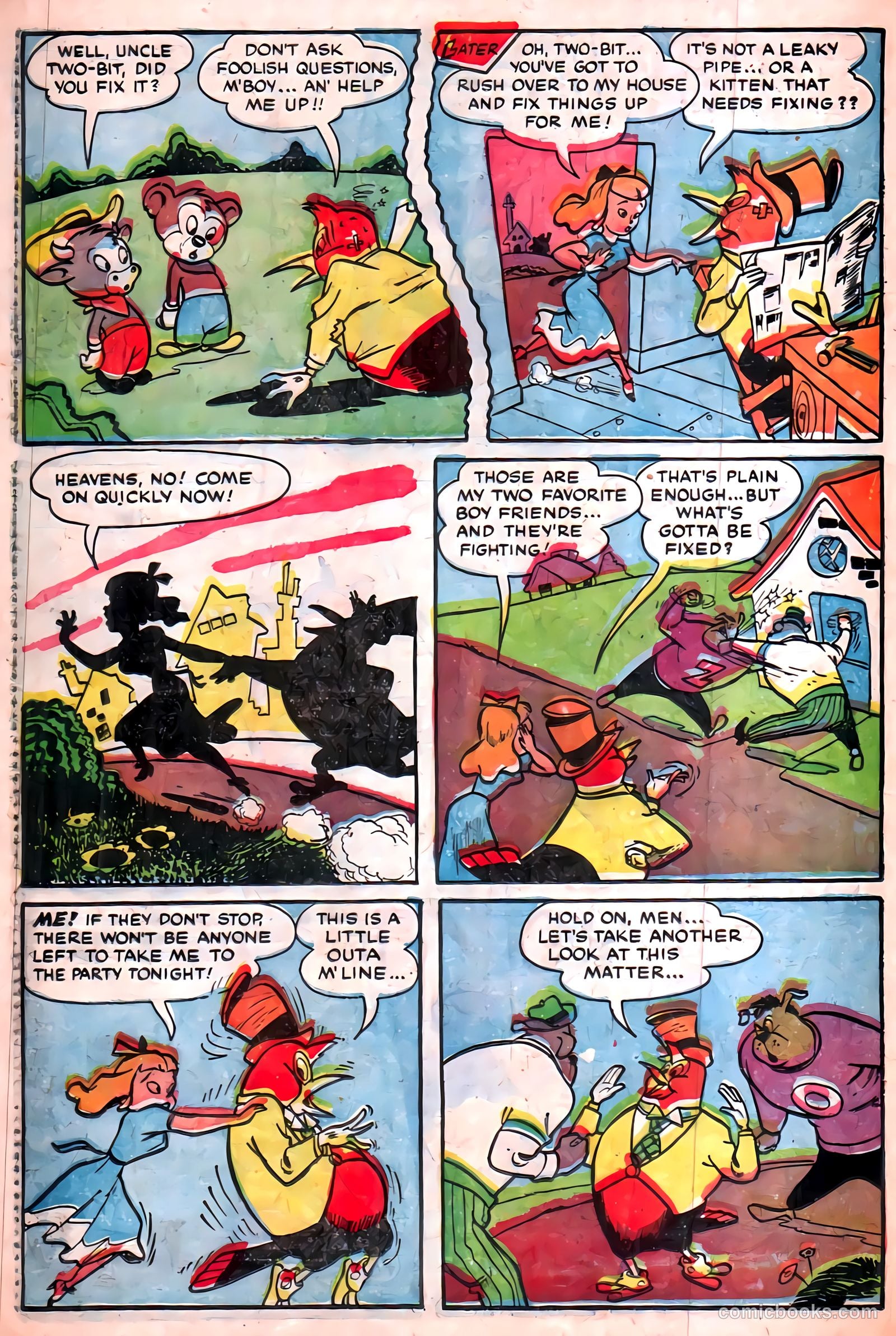 Two-Bit the Wacky Woodpecker #2 (1952) — page 24 of 36