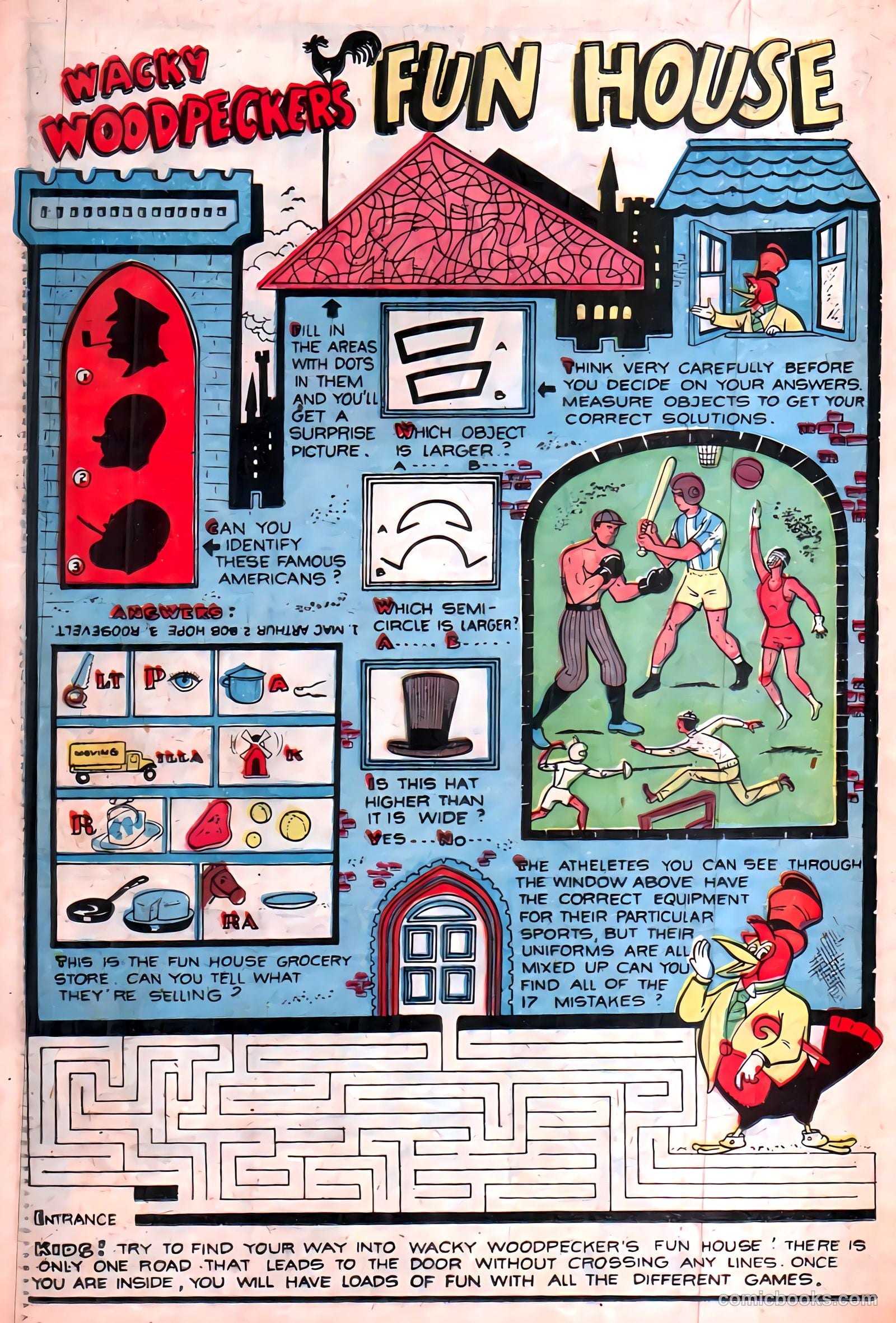 Two-Bit the Wacky Woodpecker #2 (1952) — page 26 of 36