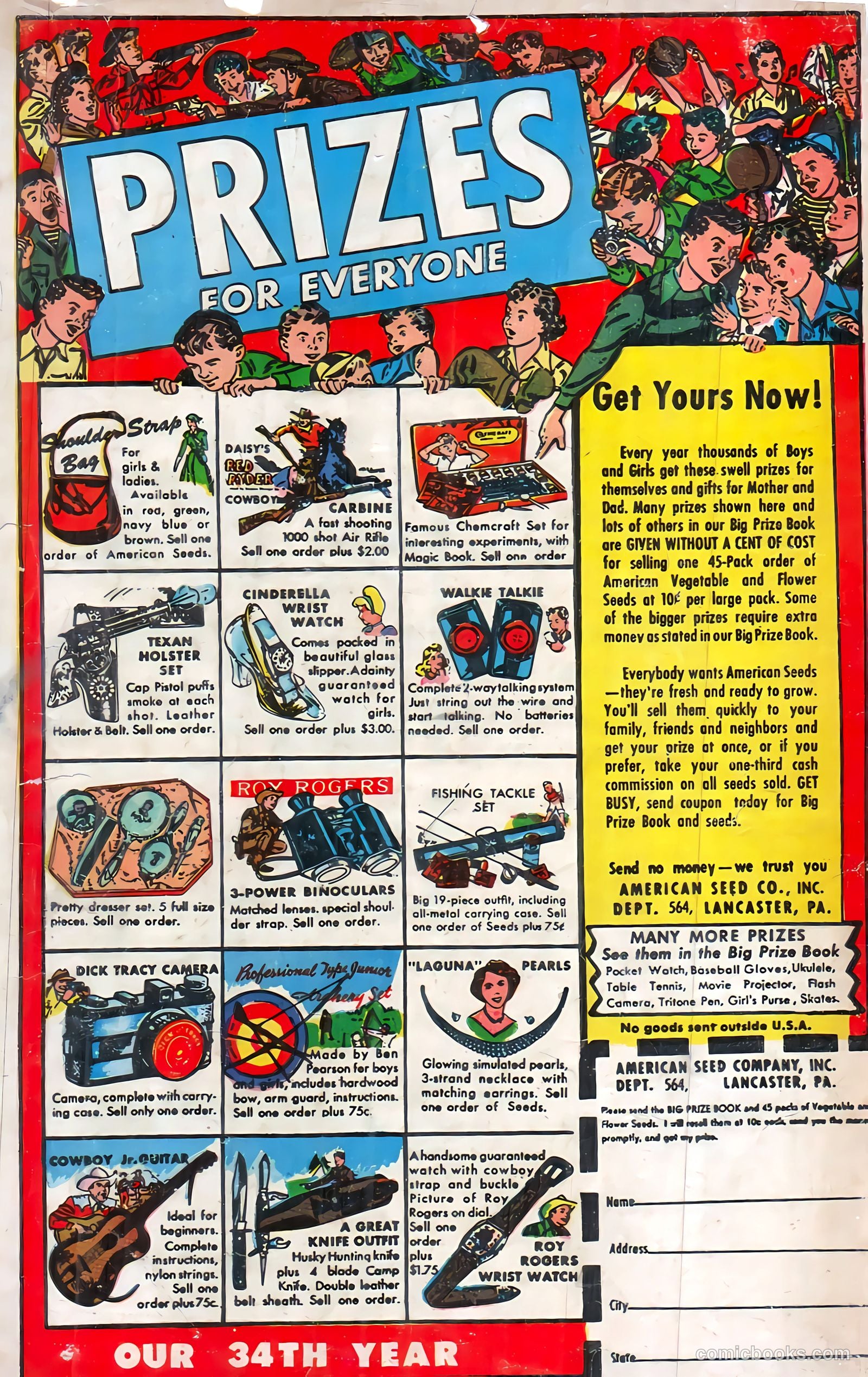 Two-Bit the Wacky Woodpecker #2 (1952) — page 36 of 36
