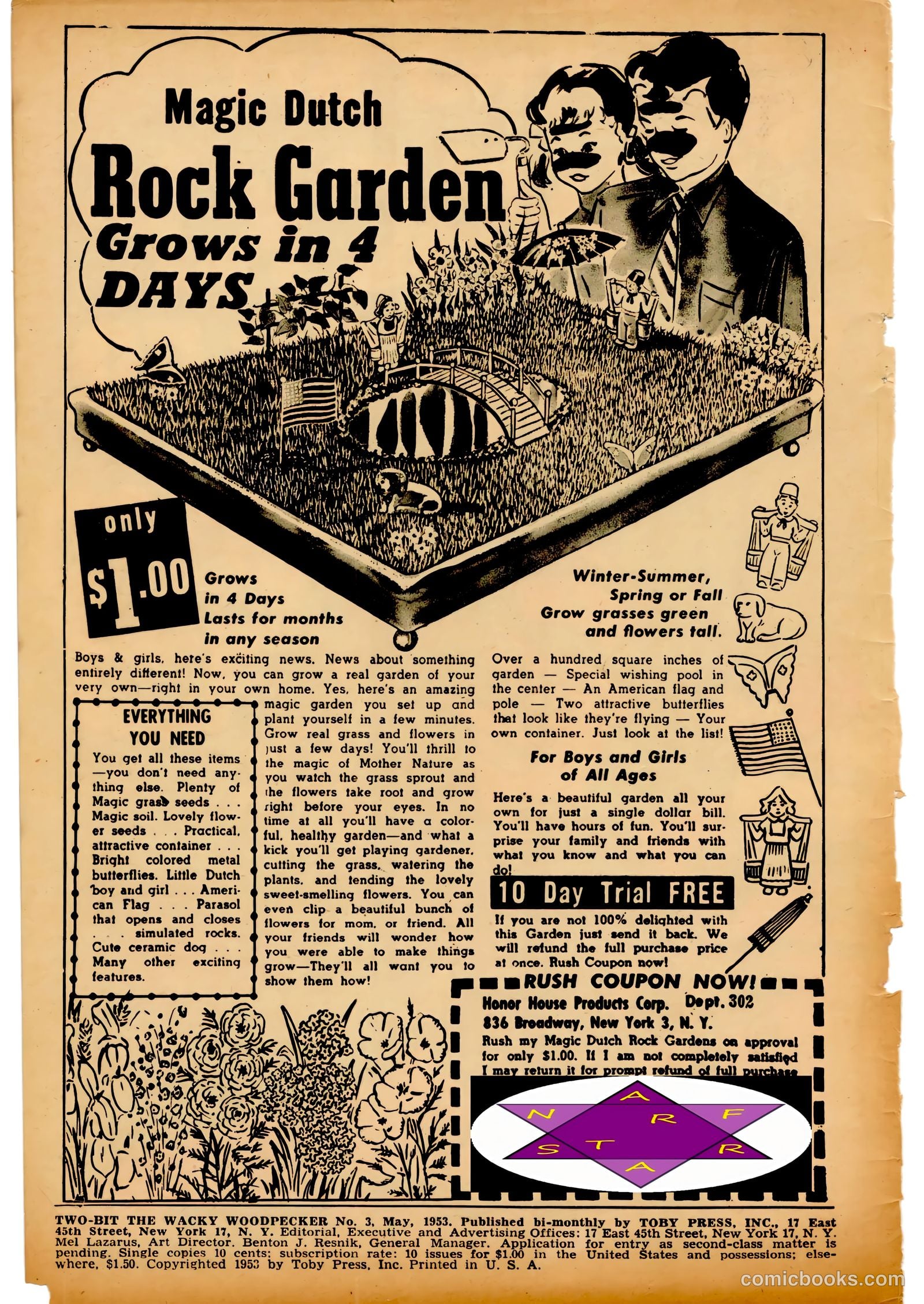 Two-Bit the Wacky Woodpecker #3 (1953) — page 2 of 36