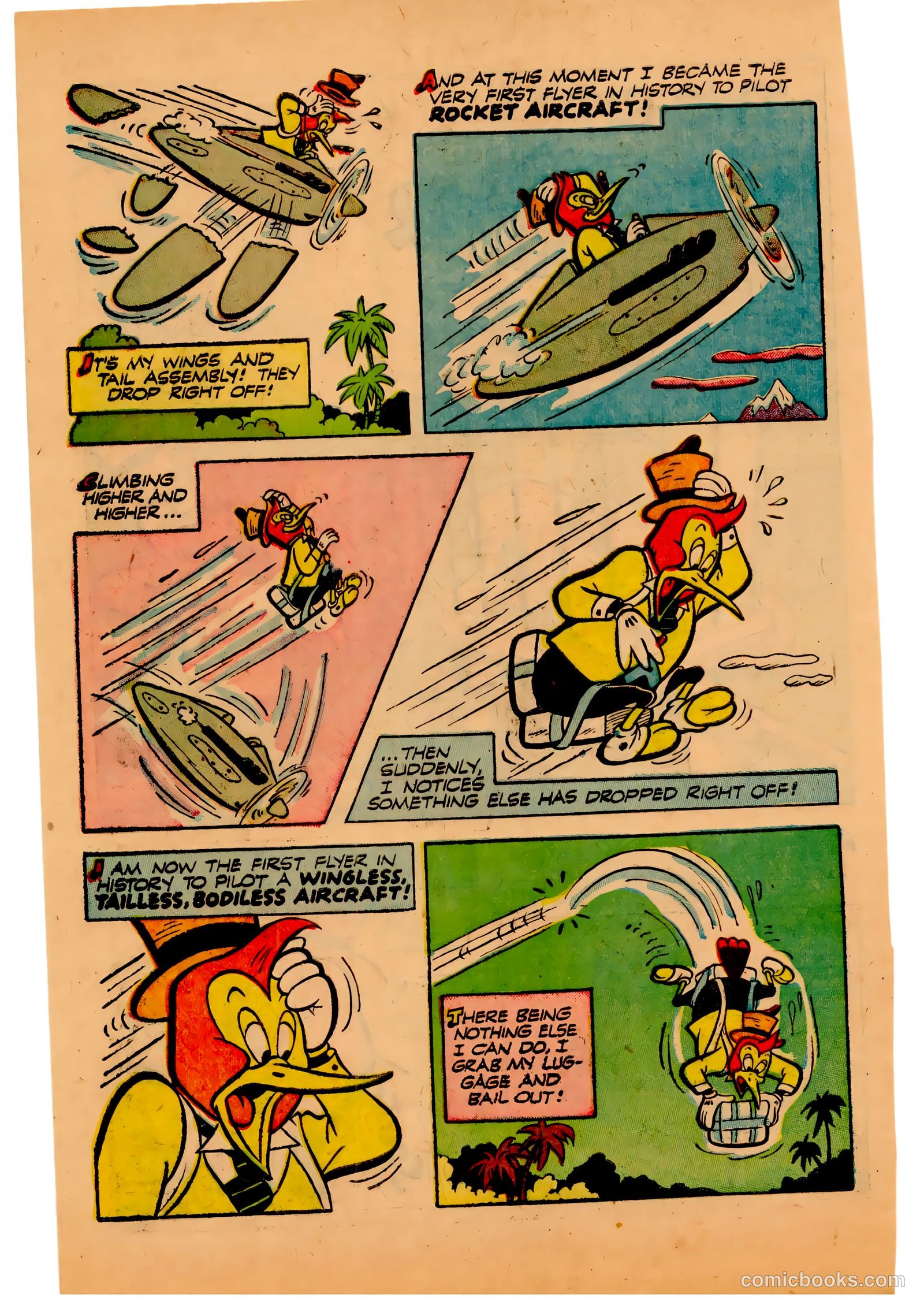Two-Bit the Wacky Woodpecker #3 (1953) — page 4 of 36