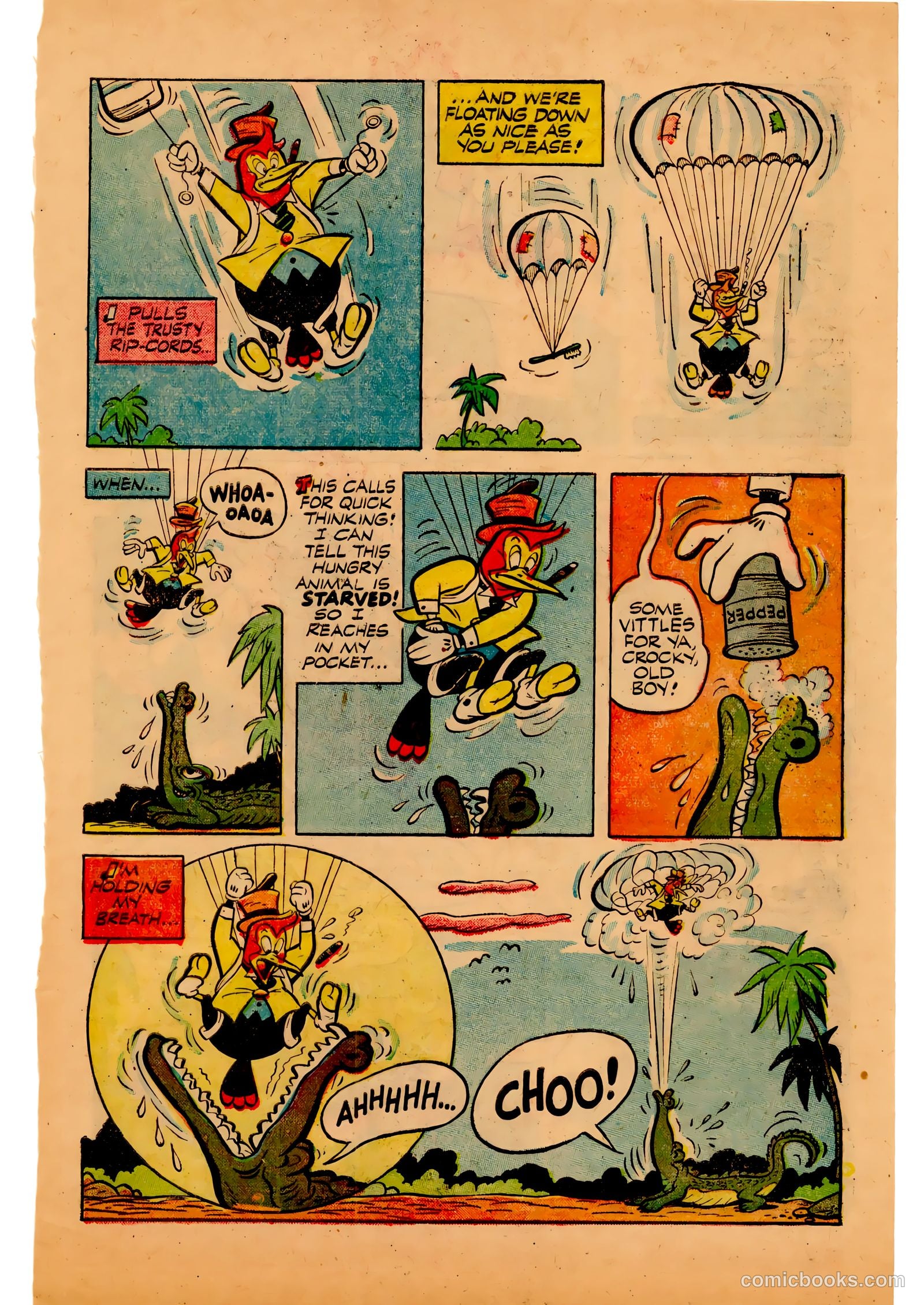 Two-Bit the Wacky Woodpecker #3 (1953) — page 5 of 36