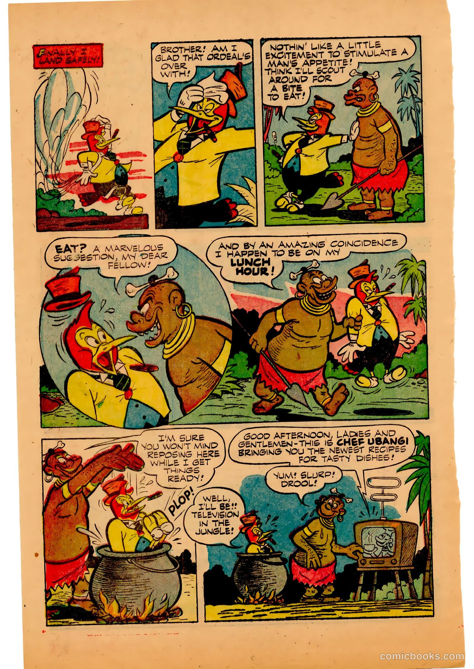 Two-Bit the Wacky Woodpecker #3 (1953) — page 6 of 36