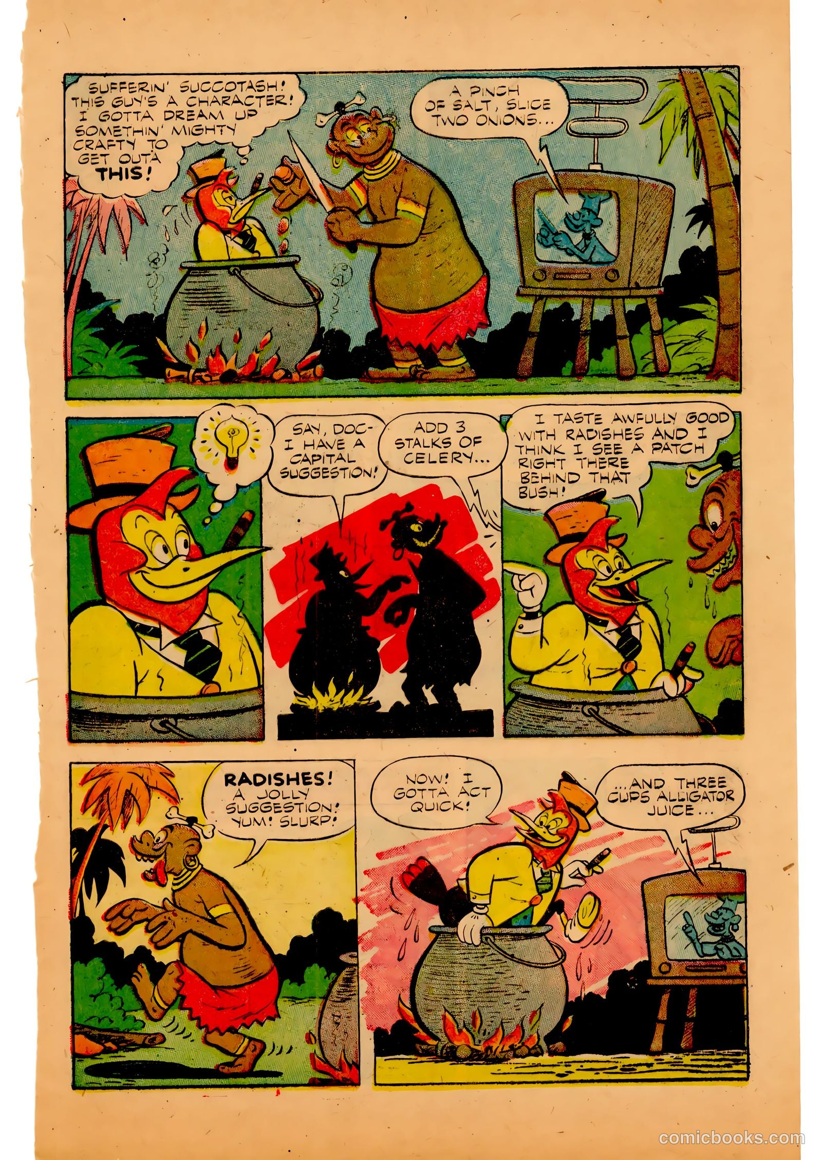 Two-Bit the Wacky Woodpecker #3 (1953) — page 7 of 36