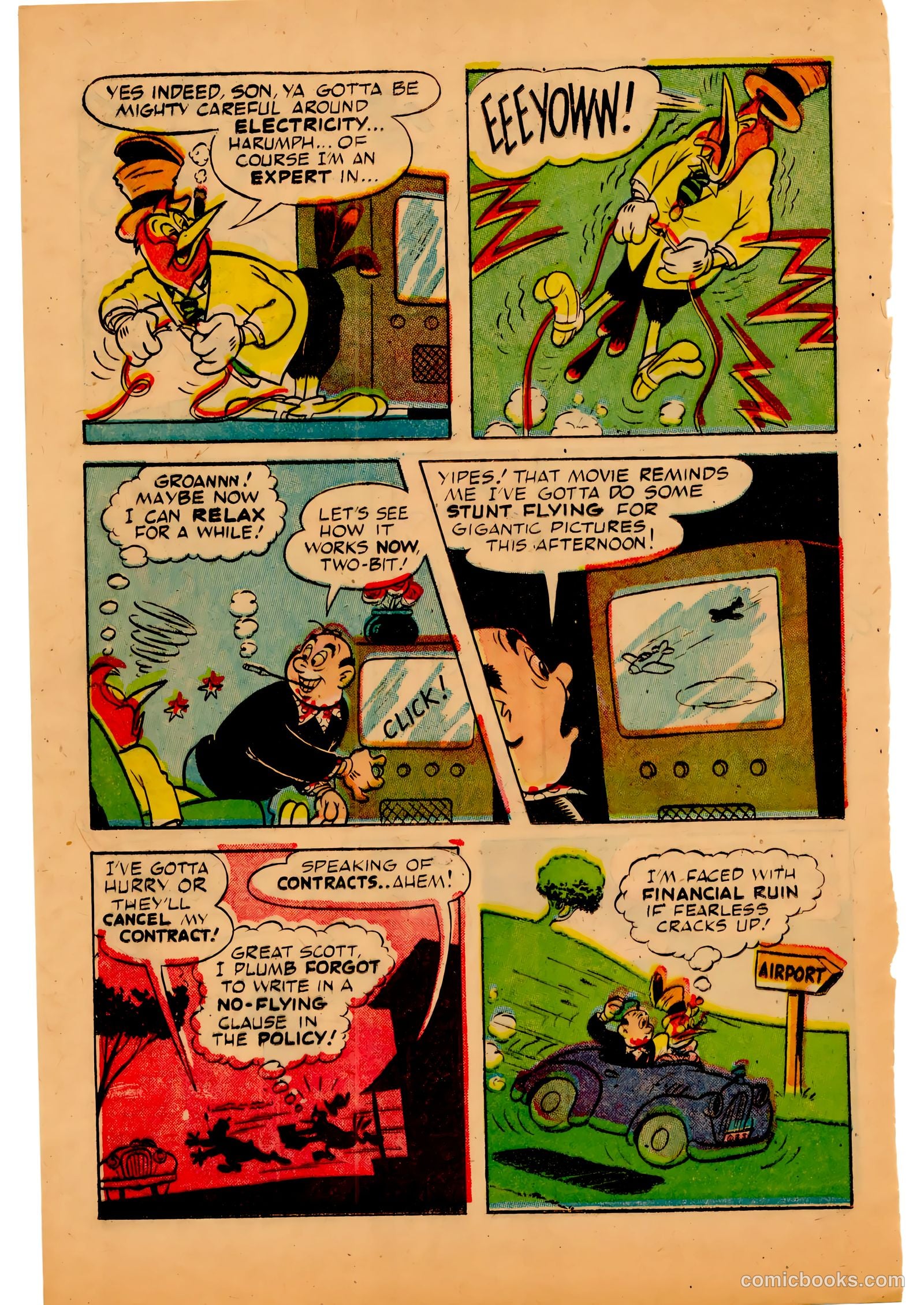 Two-Bit the Wacky Woodpecker #3 (1953) — page 14 of 36