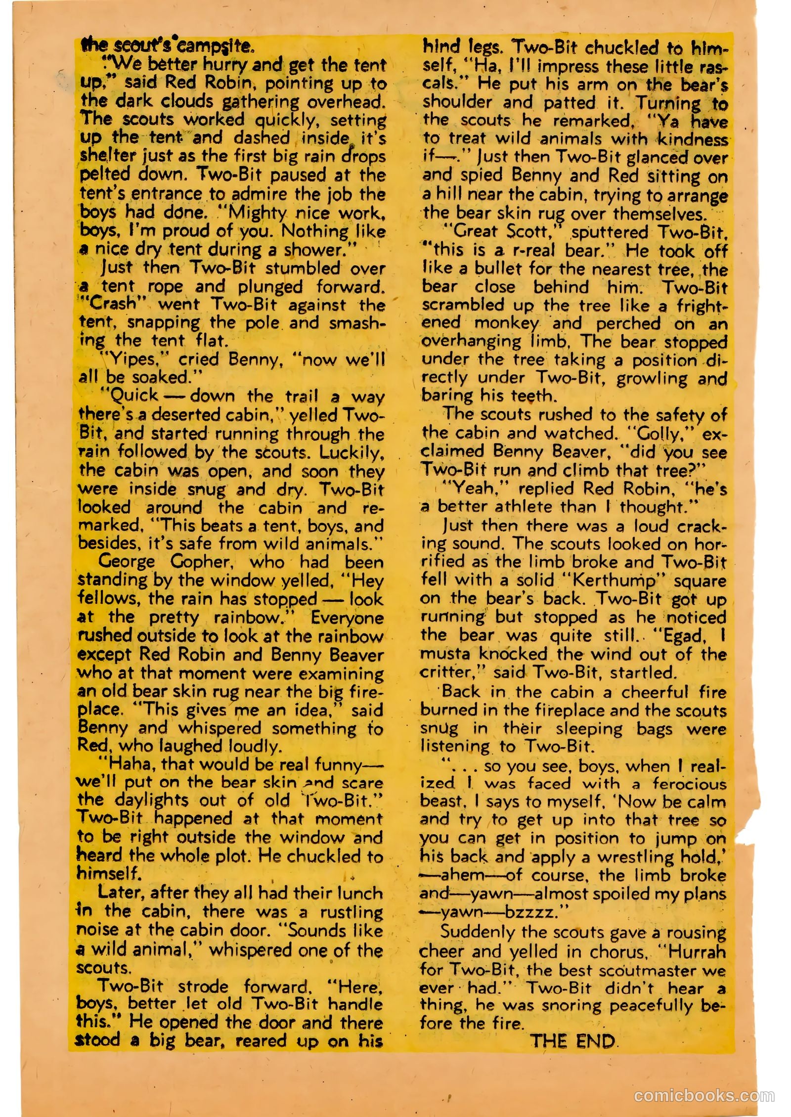 Two-Bit the Wacky Woodpecker #3 (1953) — page 20 of 36