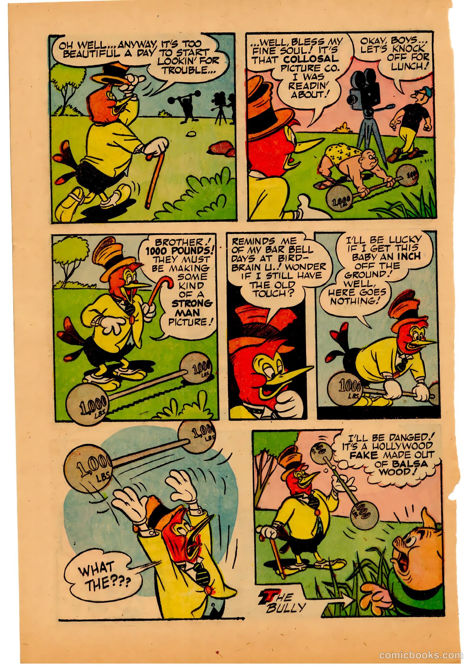 Two-Bit the Wacky Woodpecker #3 (1953) — page 22 of 36