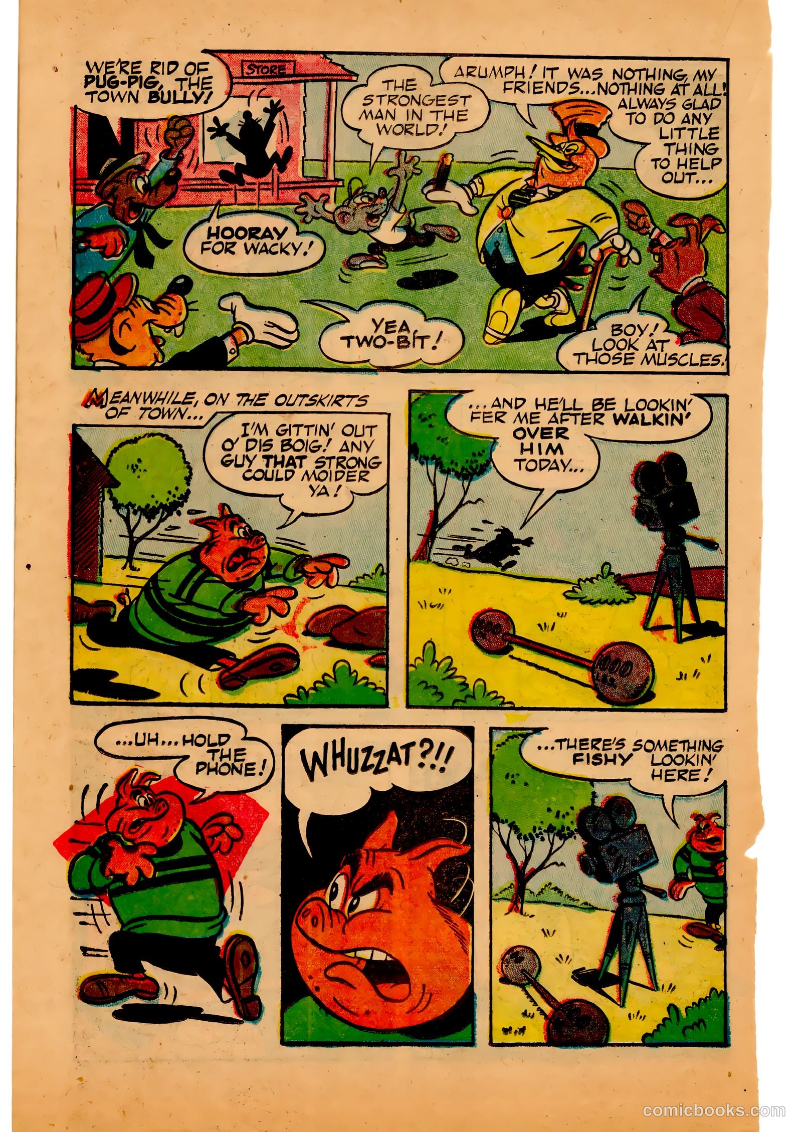 Two-Bit the Wacky Woodpecker #3 (1953) — page 24 of 36