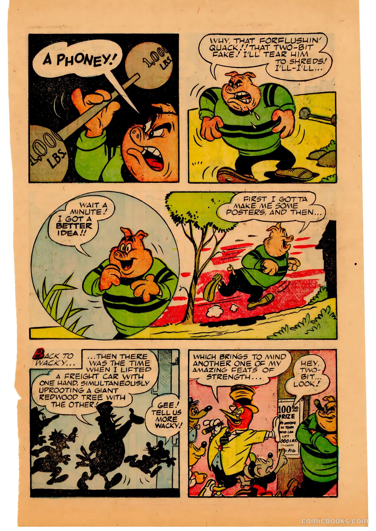 Two-Bit the Wacky Woodpecker #3 (1953) — page 25 of 36