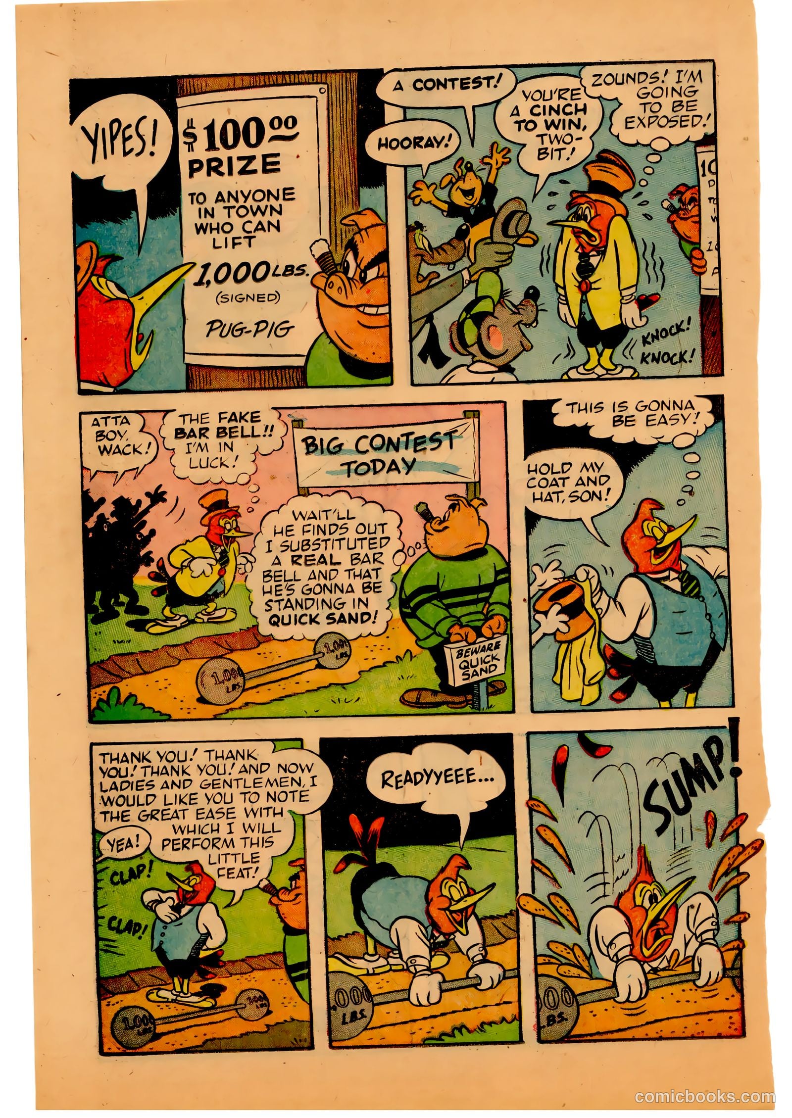 Two-Bit the Wacky Woodpecker #3 (1953) — page 26 of 36