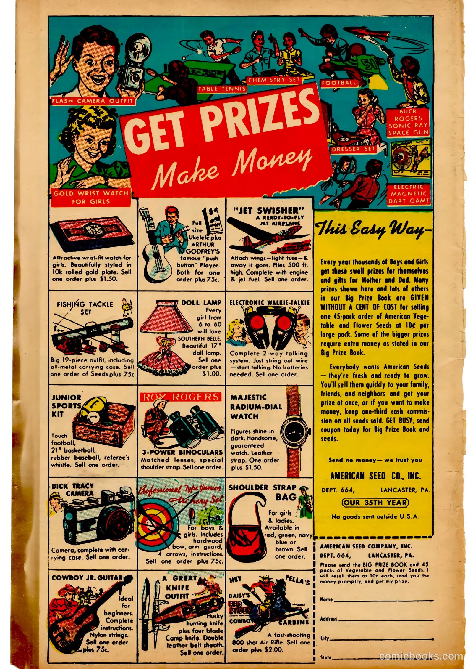 Two-Bit the Wacky Woodpecker #3 (1953) — page 36 of 36