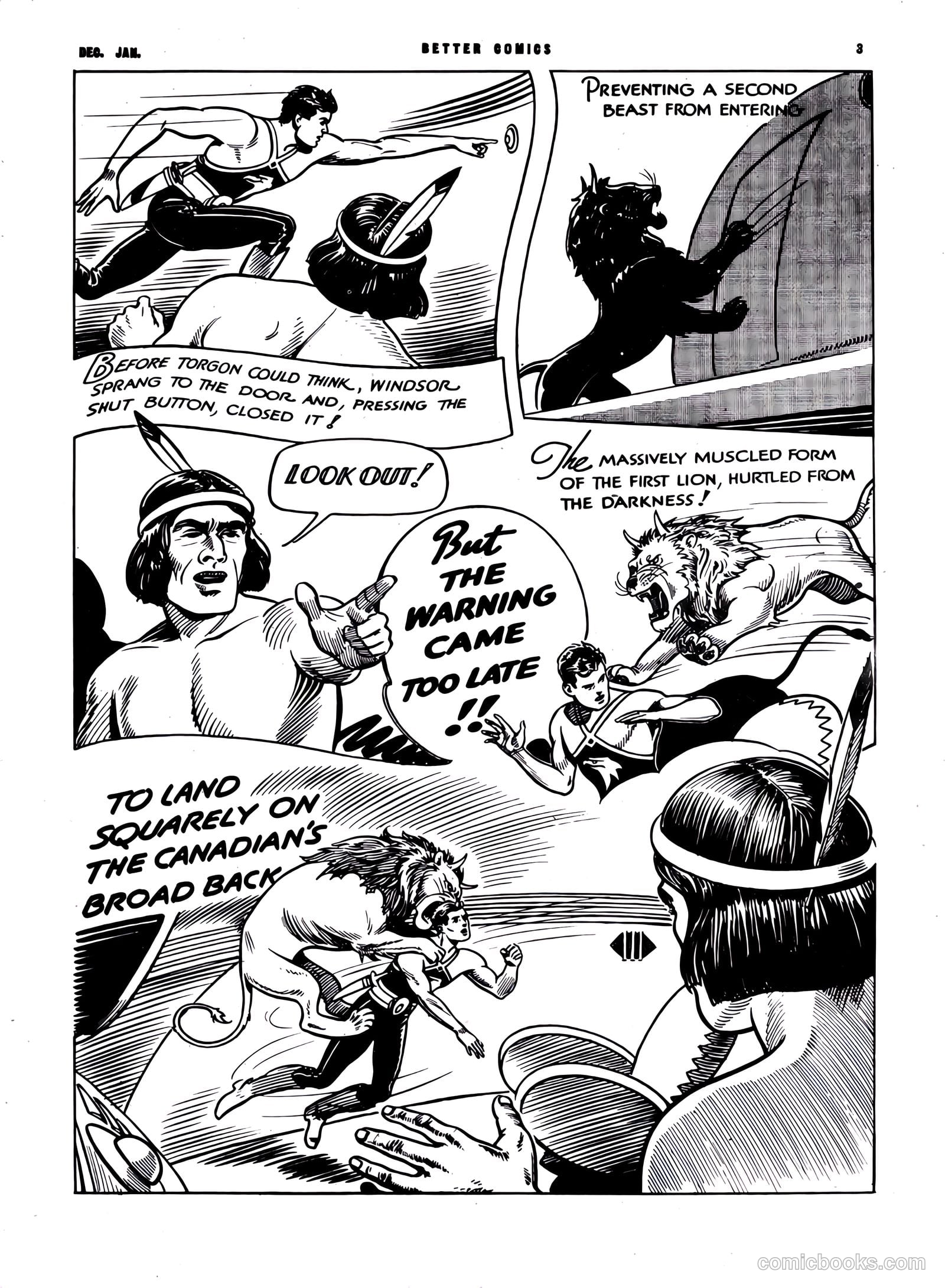 Better Comics #7 (1941) — page 3 of 48