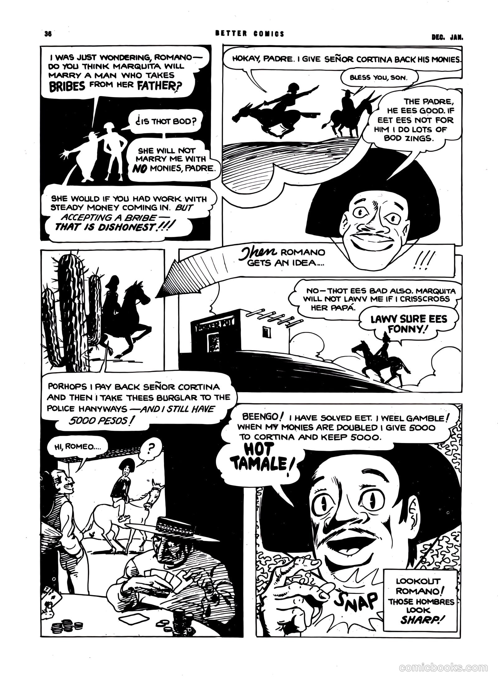 Better Comics #7 (1941) — page 36 of 48