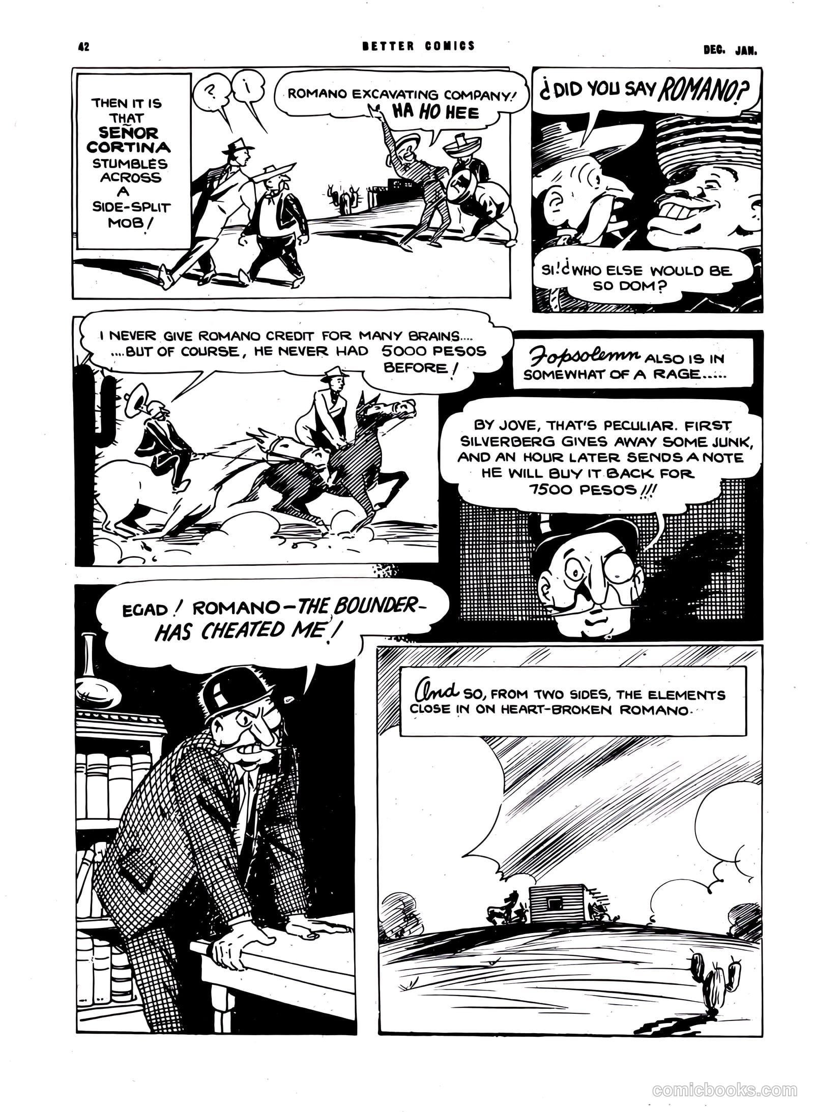 Better Comics #7 (1941) — page 42 of 48