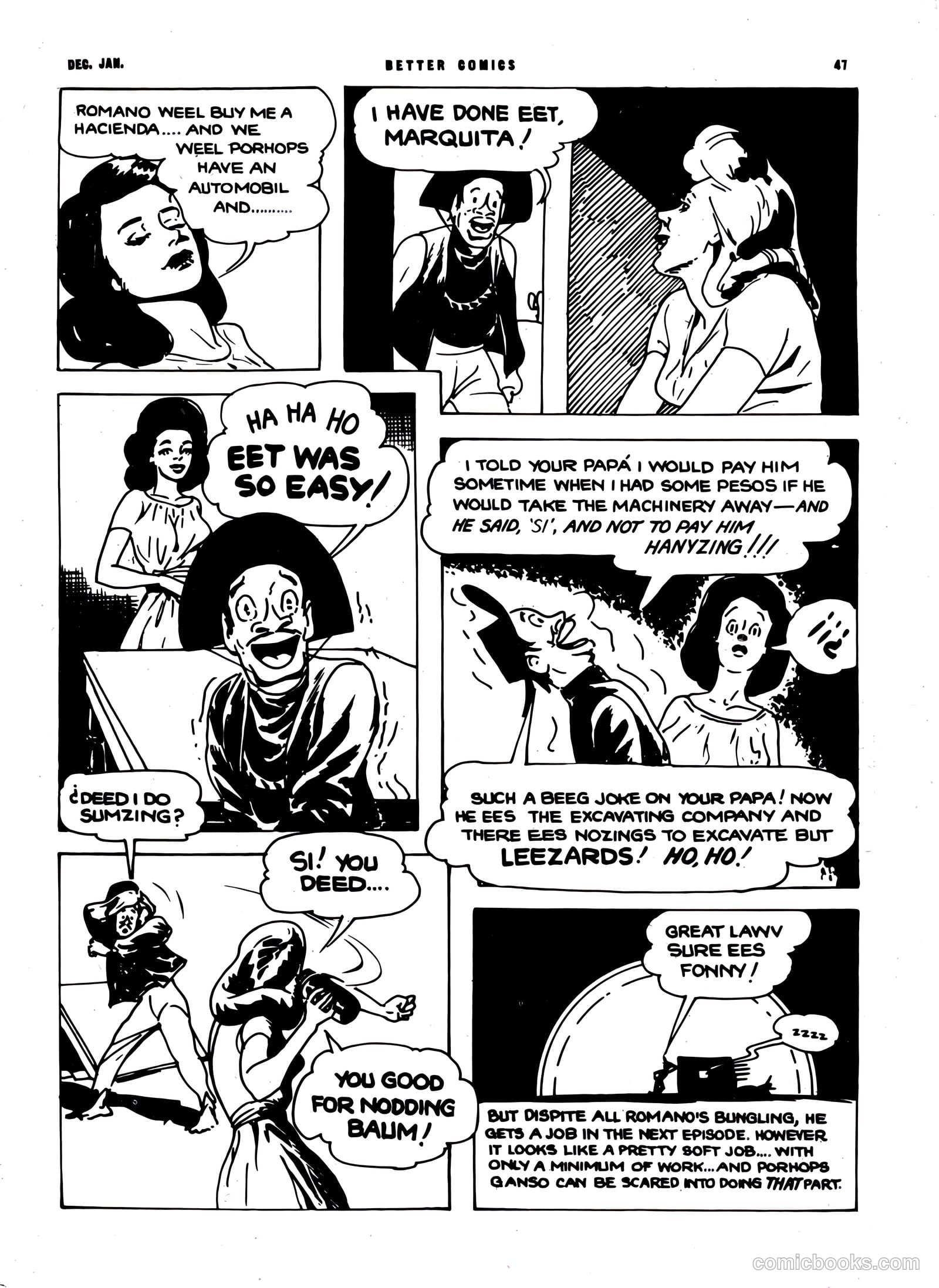 Better Comics #7 (1941) — page 47 of 48