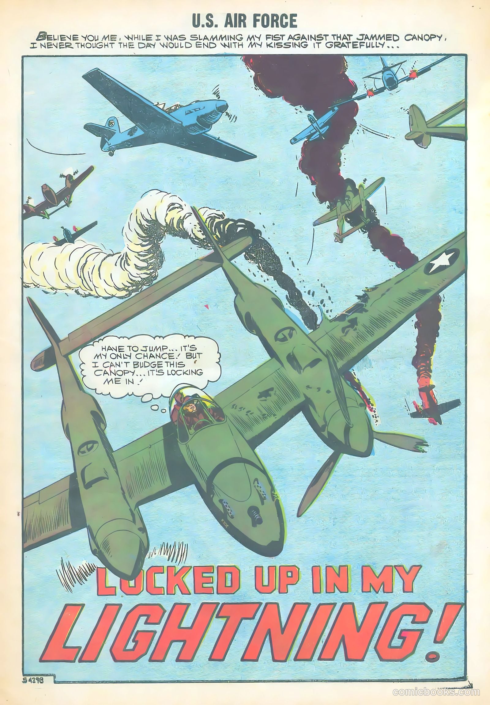 U.S. Air Force Comics #1 (1958) — page 3 of 36