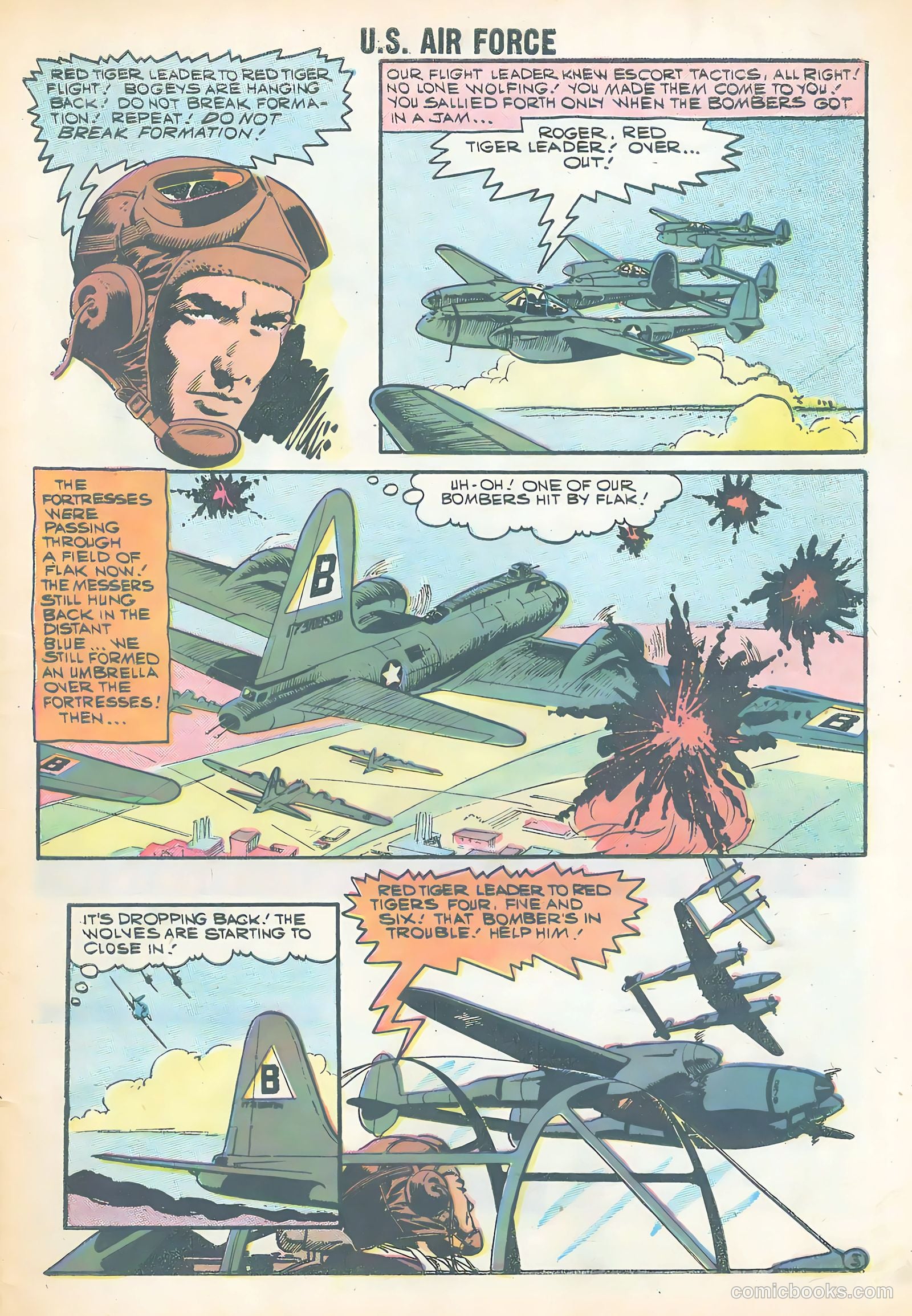 U.S. Air Force Comics #1 (1958) — page 5 of 36