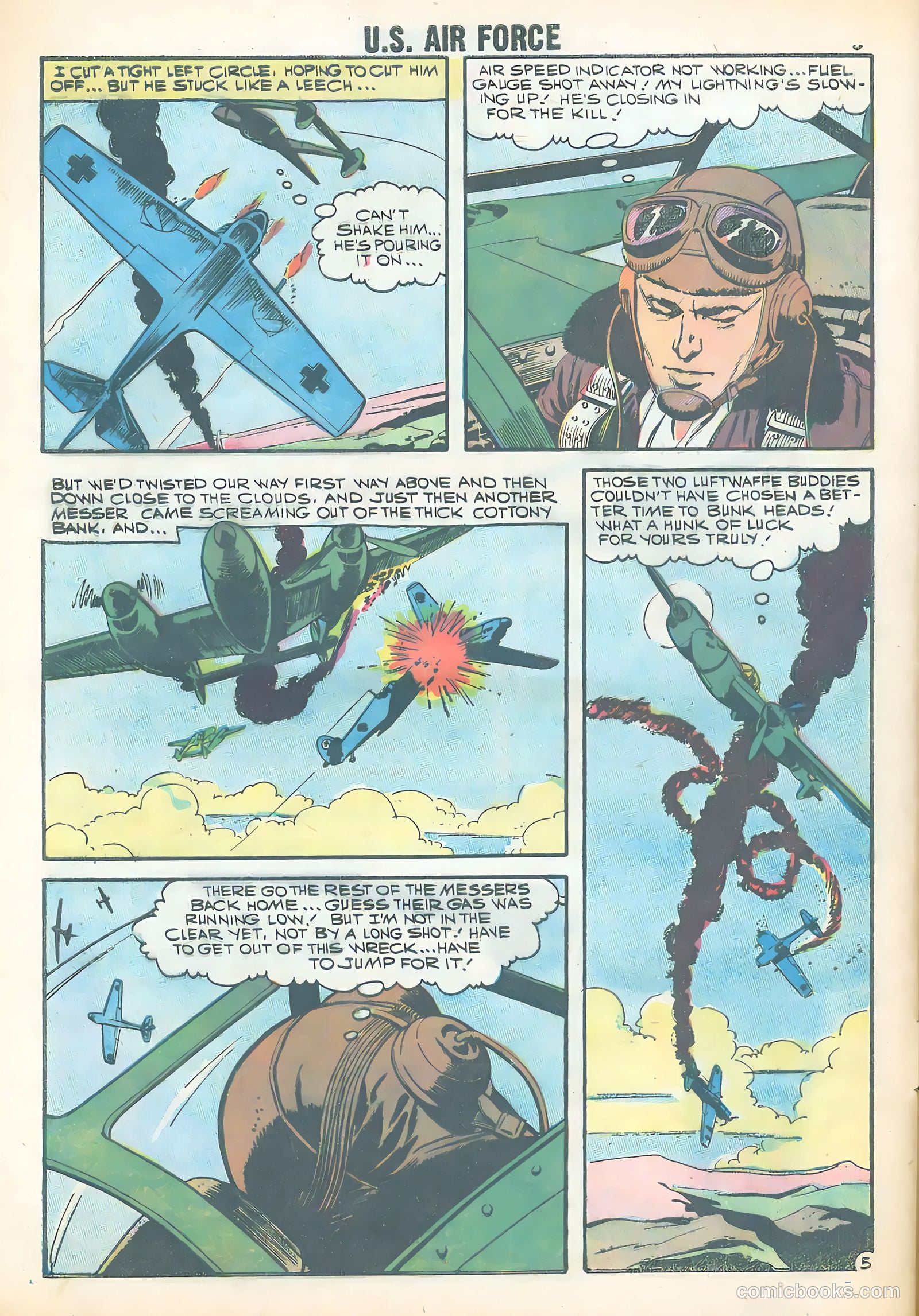 U.S. Air Force Comics #1 (1958) — page 8 of 36