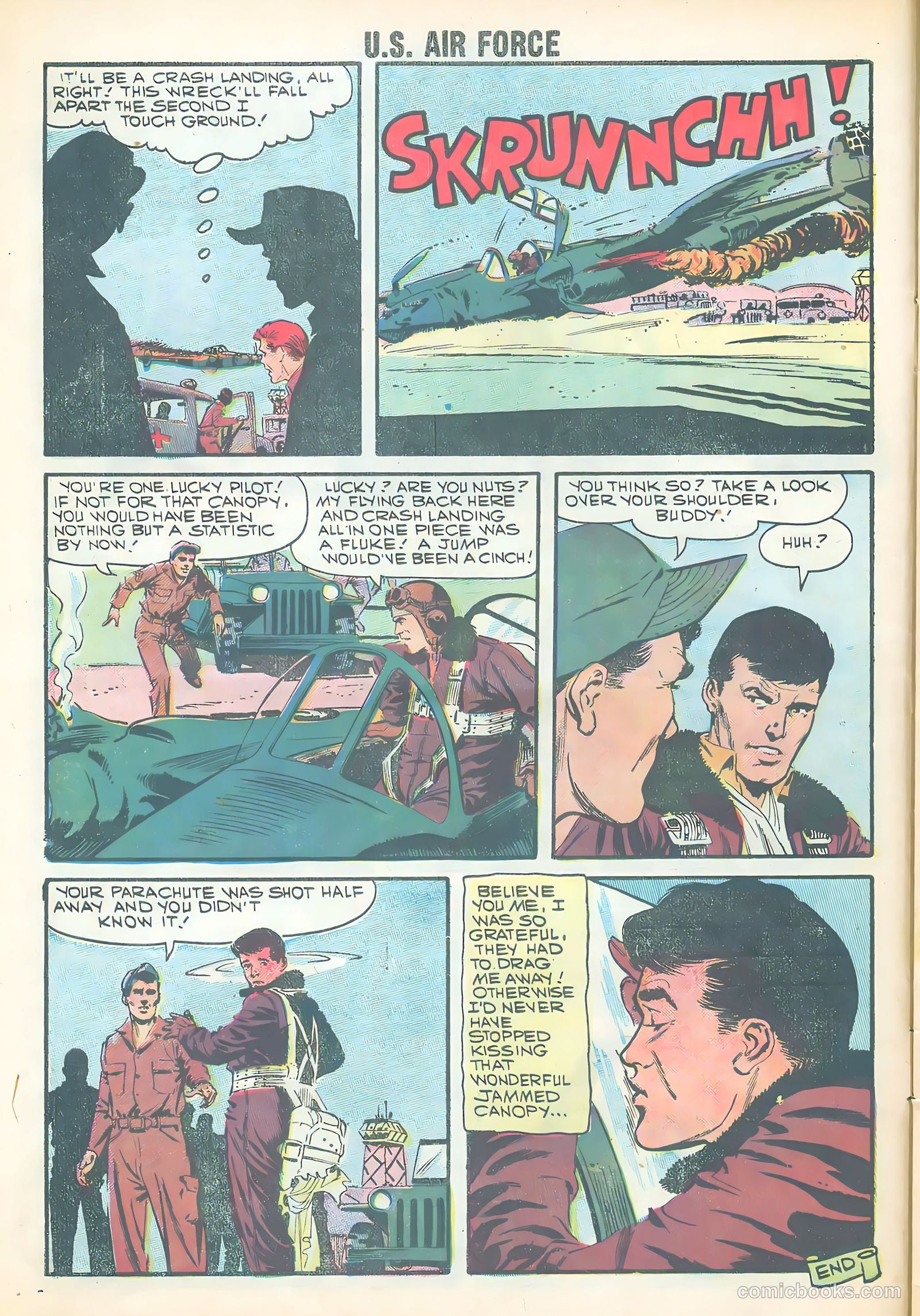 U.S. Air Force Comics #1 (1958) — page 10 of 36