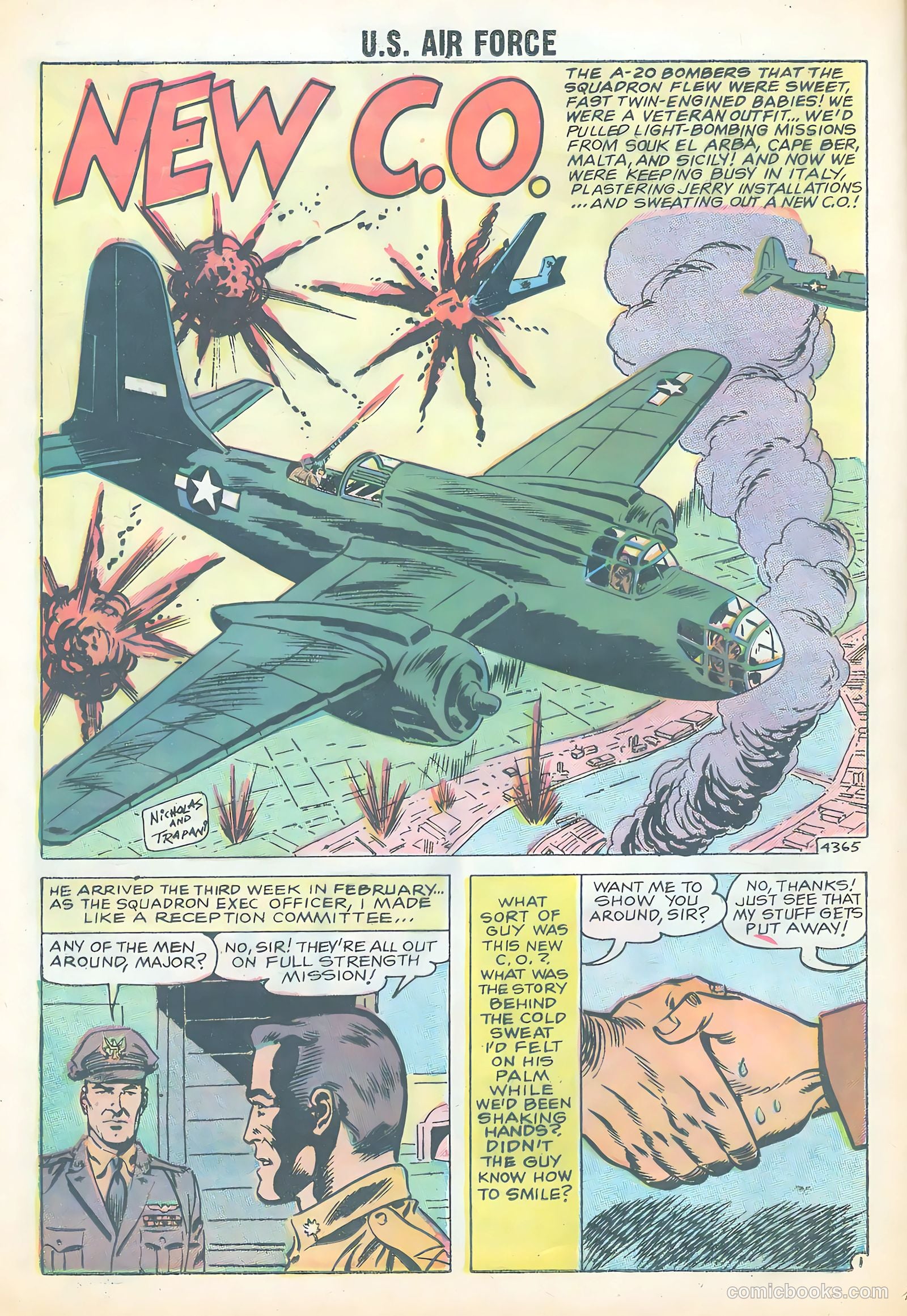 U.S. Air Force Comics #1 (1958) — page 12 of 36