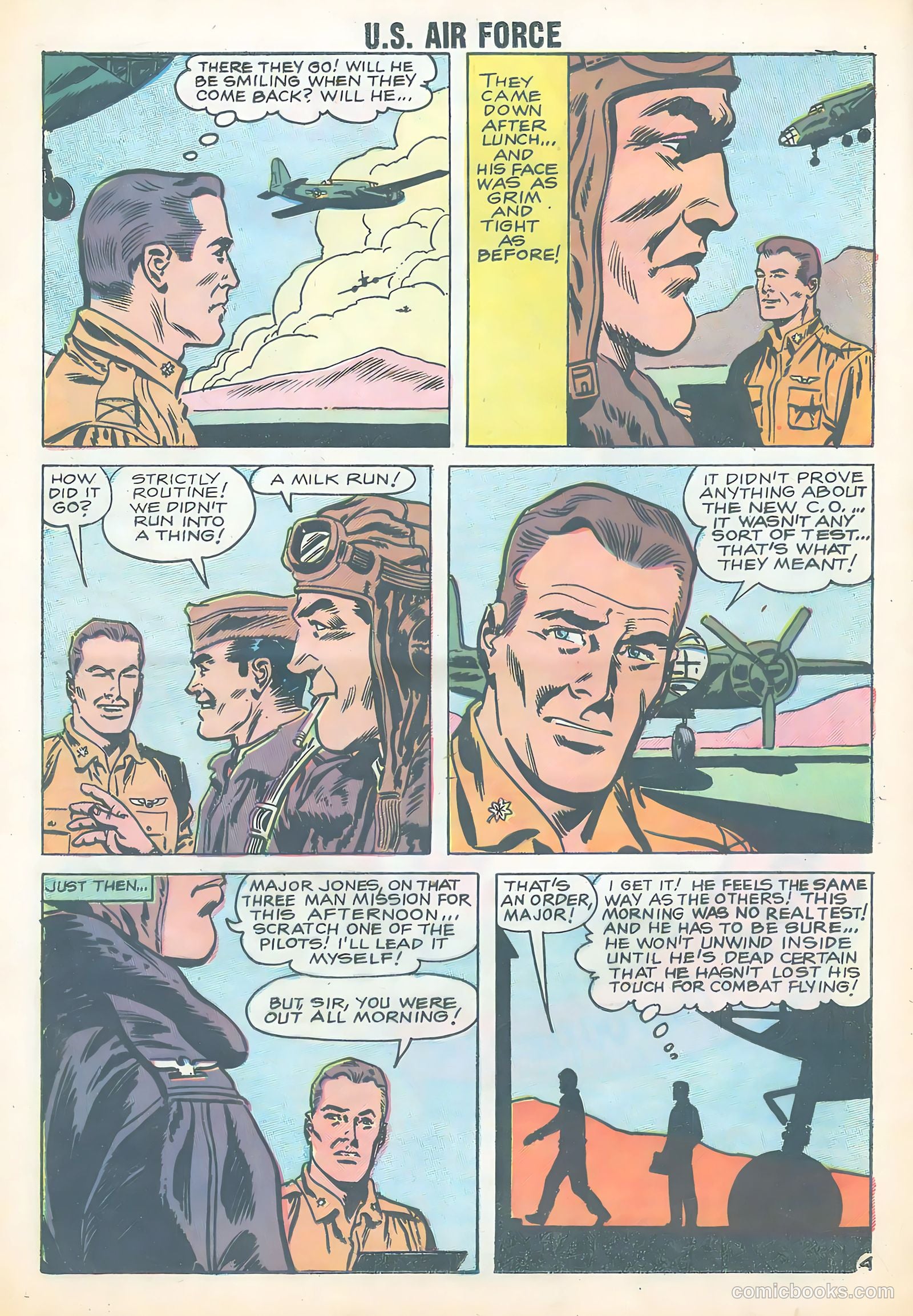 U.S. Air Force Comics #1 (1958) — page 16 of 36