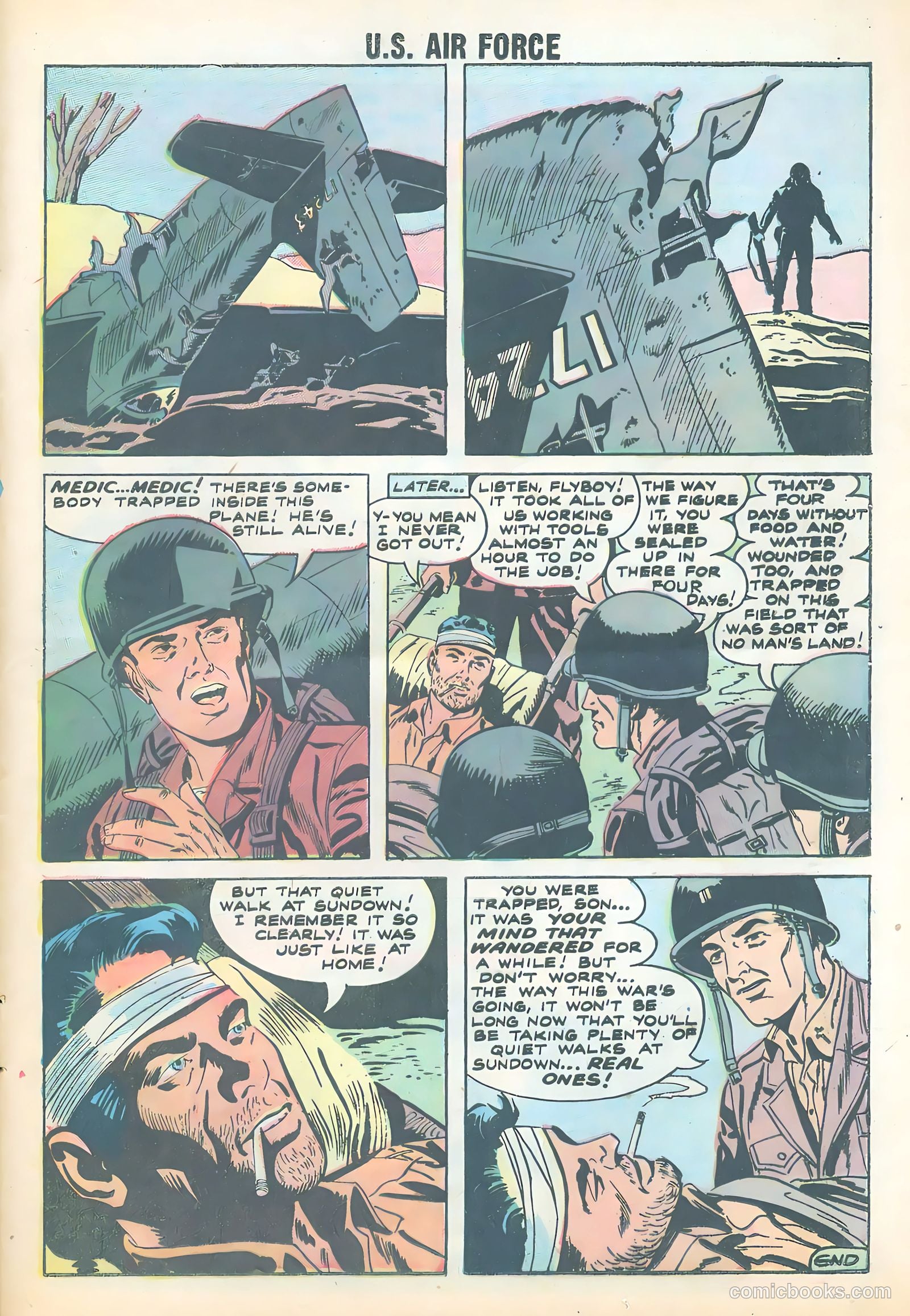 U.S. Air Force Comics #1 (1958) — page 25 of 36