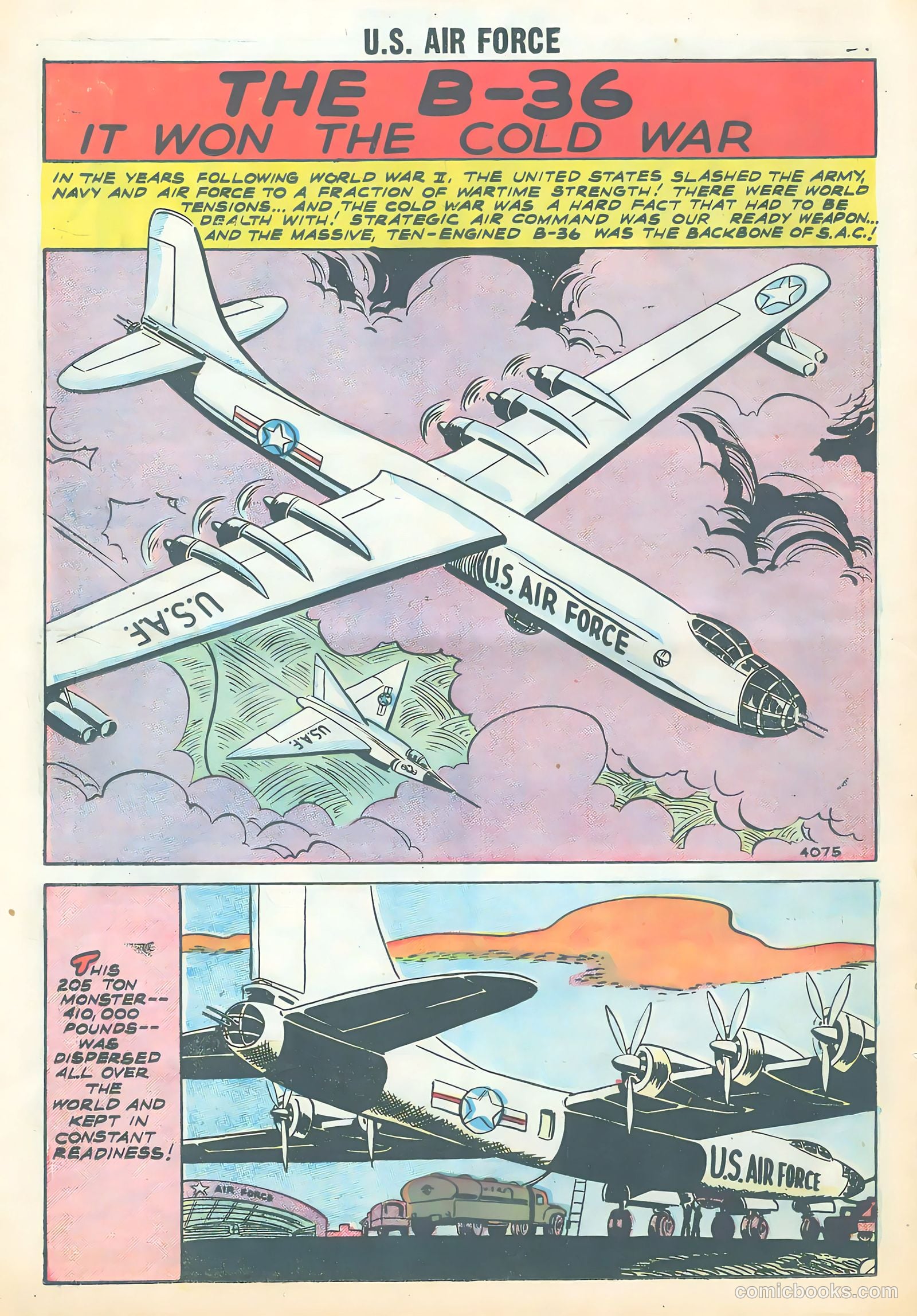 U.S. Air Force Comics #1 (1958) — page 26 of 36