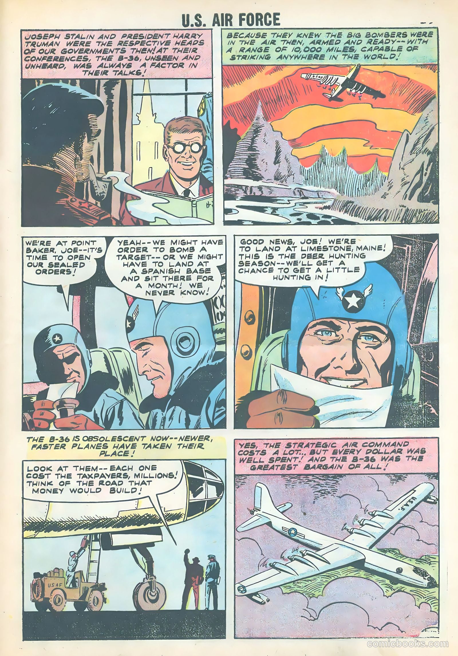 U.S. Air Force Comics #1 (1958) — page 27 of 36