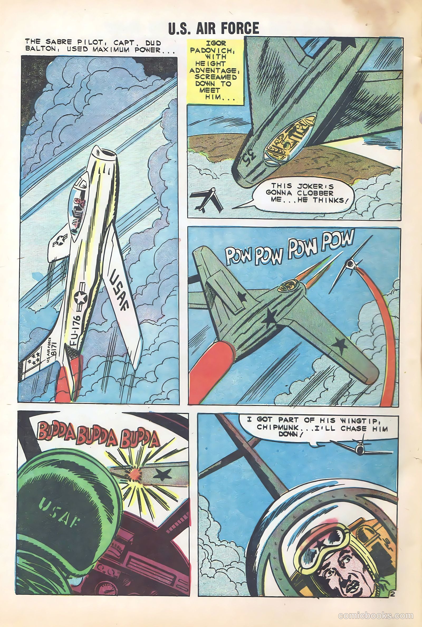 U.S. Air Force Comics #10 (1960) — page 4 of 36