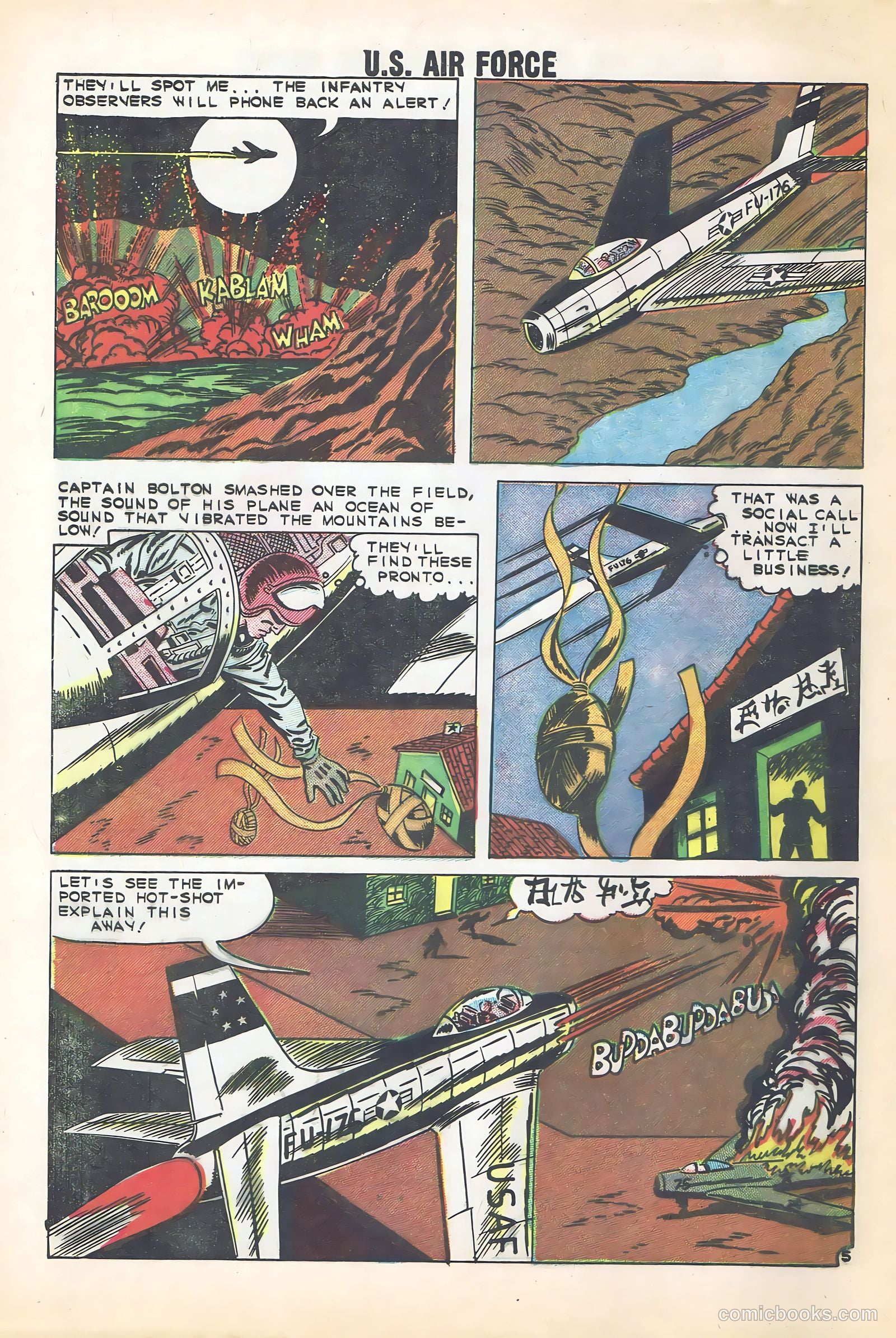 U.S. Air Force Comics #10 (1960) — page 8 of 36