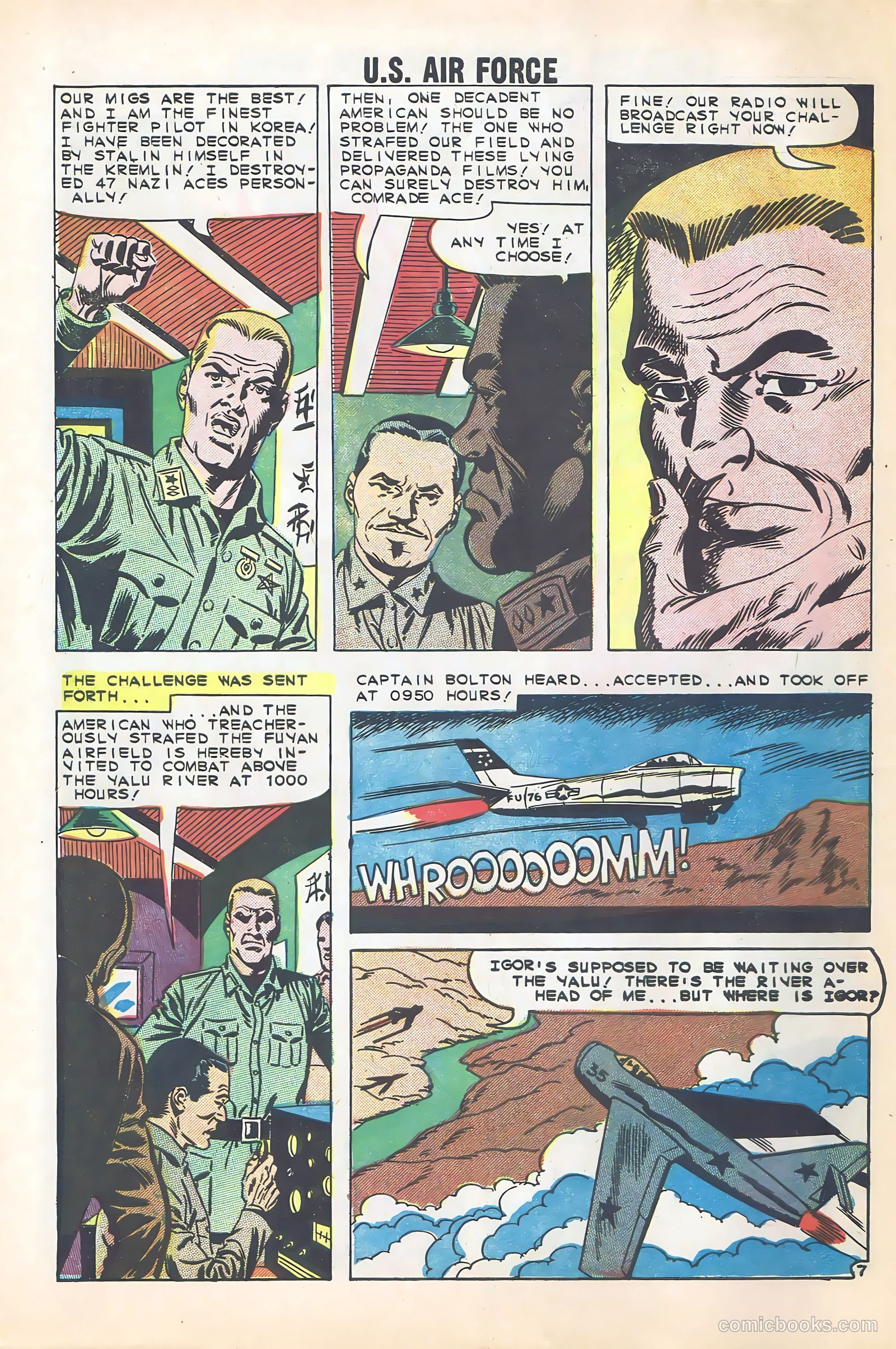 U.S. Air Force Comics #10 (1960) — page 10 of 36
