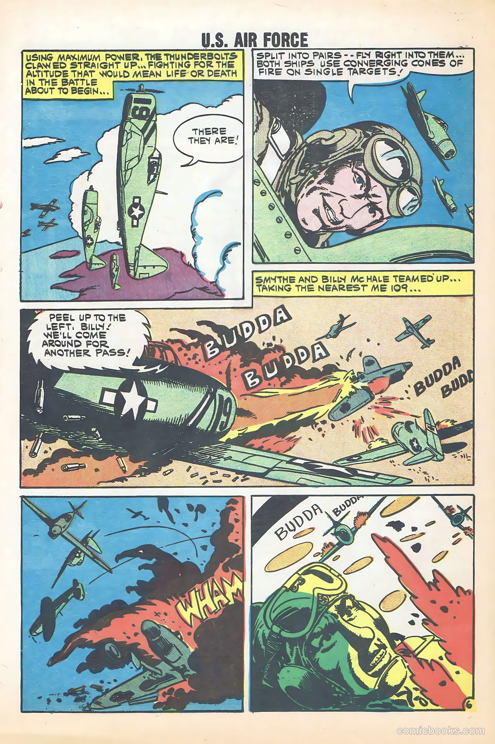 U.S. Air Force Comics #10 (1960) — page 32 of 36