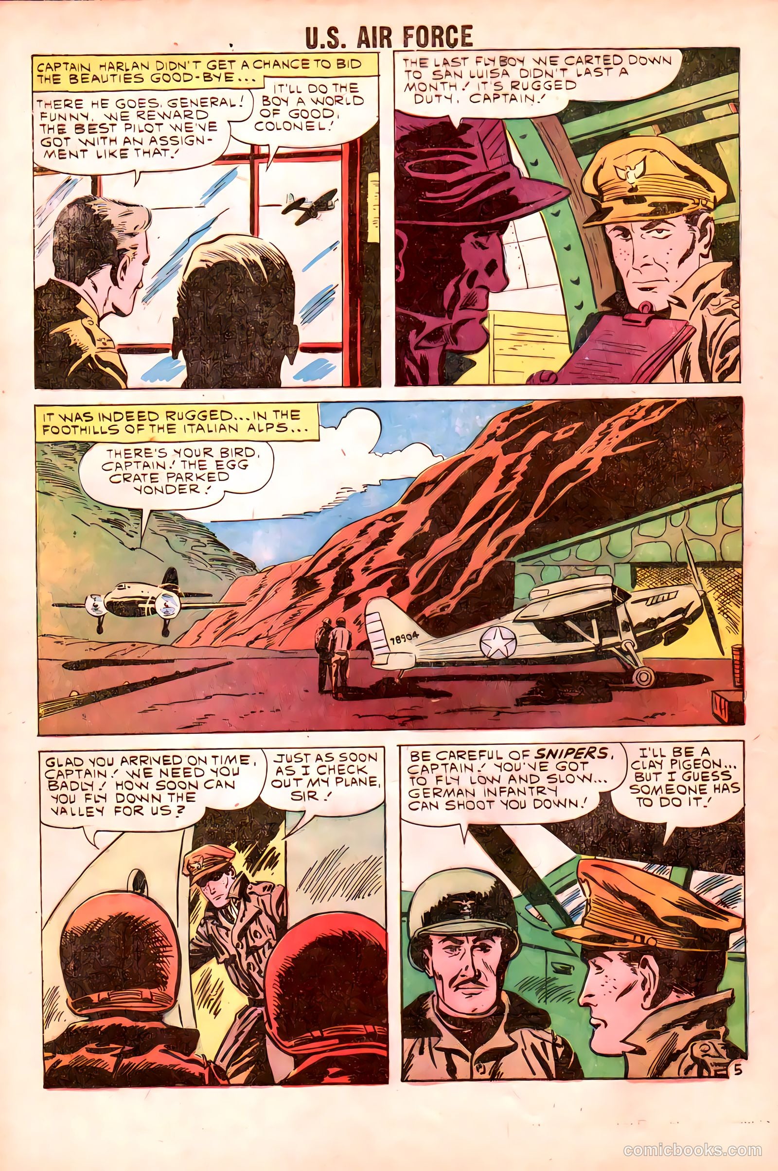 U.S. Air Force Comics #11 (1960) — page 8 of 36