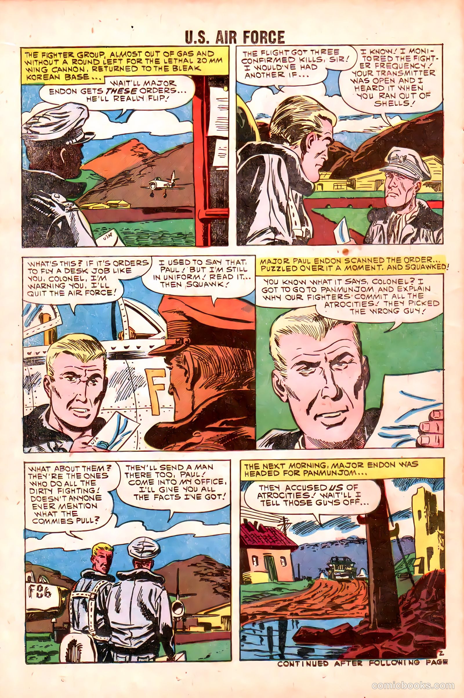 U.S. Air Force Comics #11 (1960) — page 14 of 36