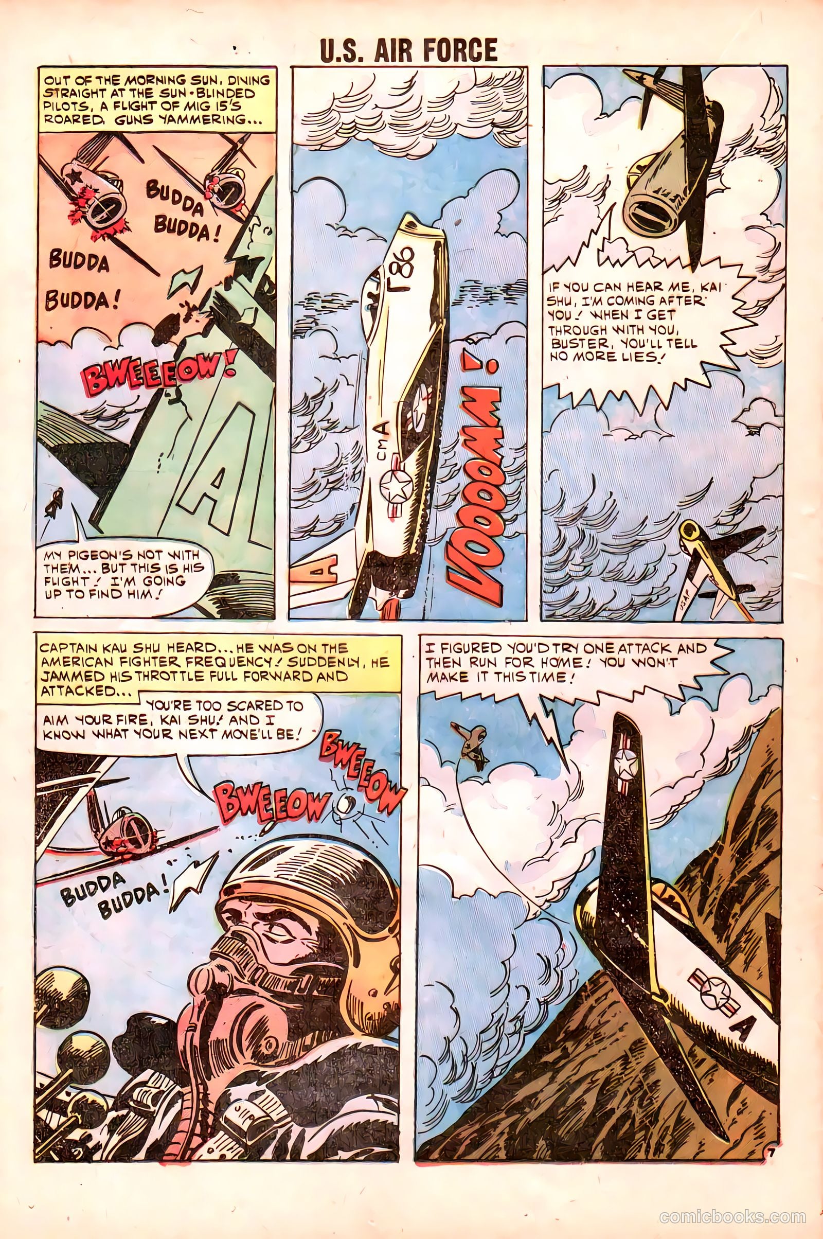 U.S. Air Force Comics #11 (1960) — page 20 of 36