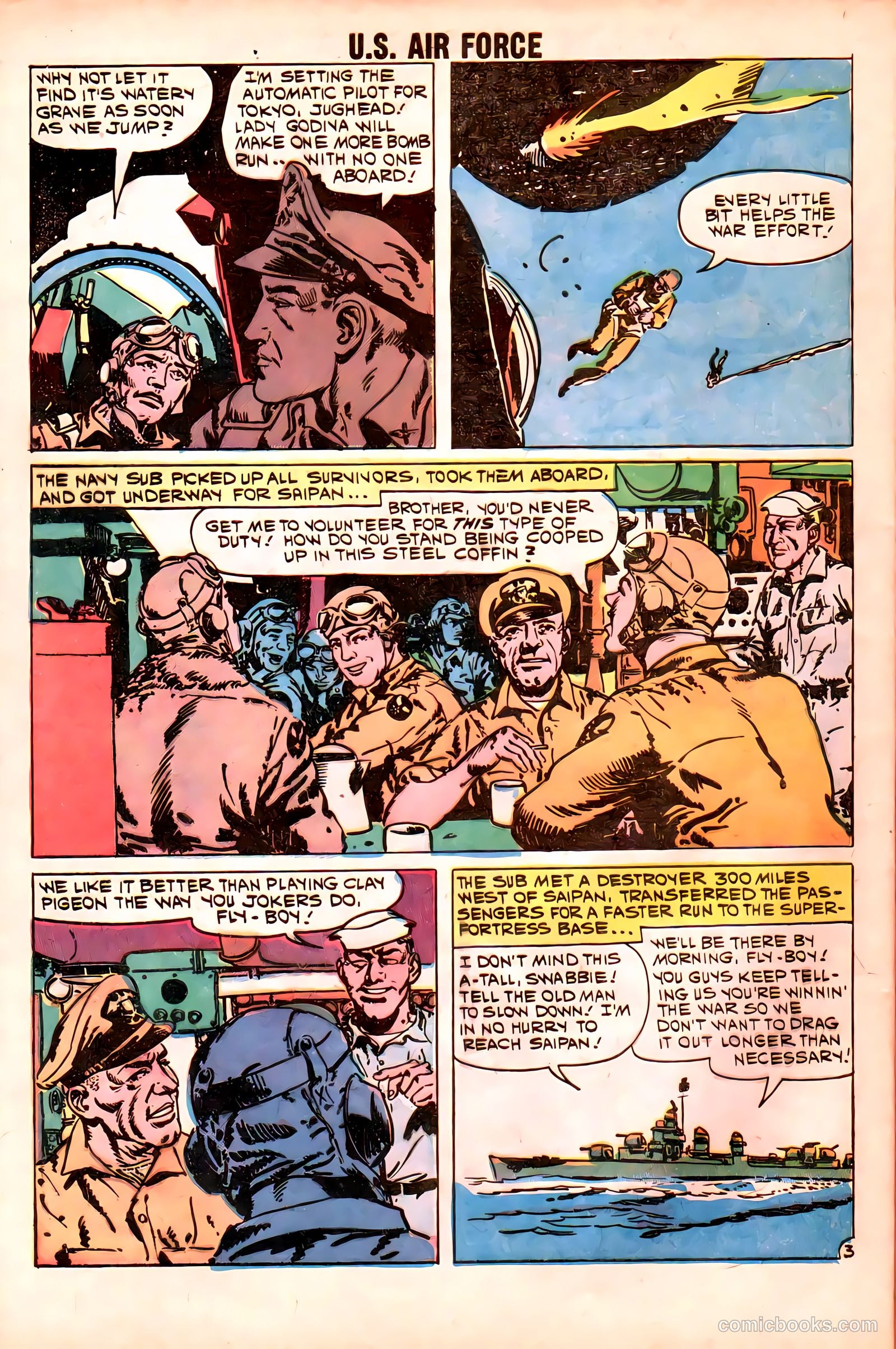 U.S. Air Force Comics #11 (1960) — page 28 of 36