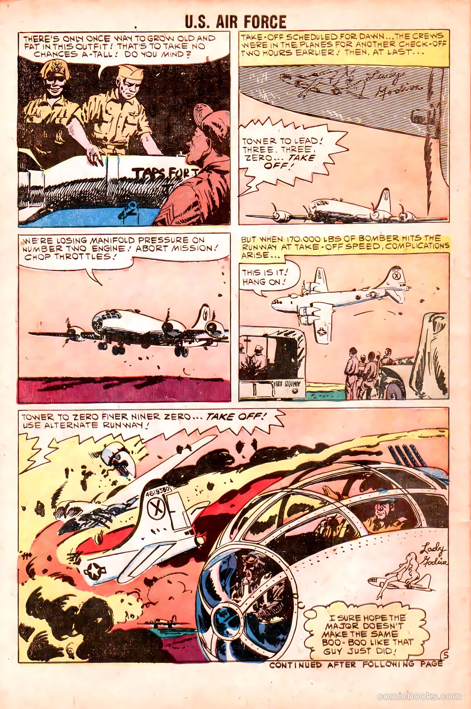 U.S. Air Force Comics #11 (1960) — page 30 of 36