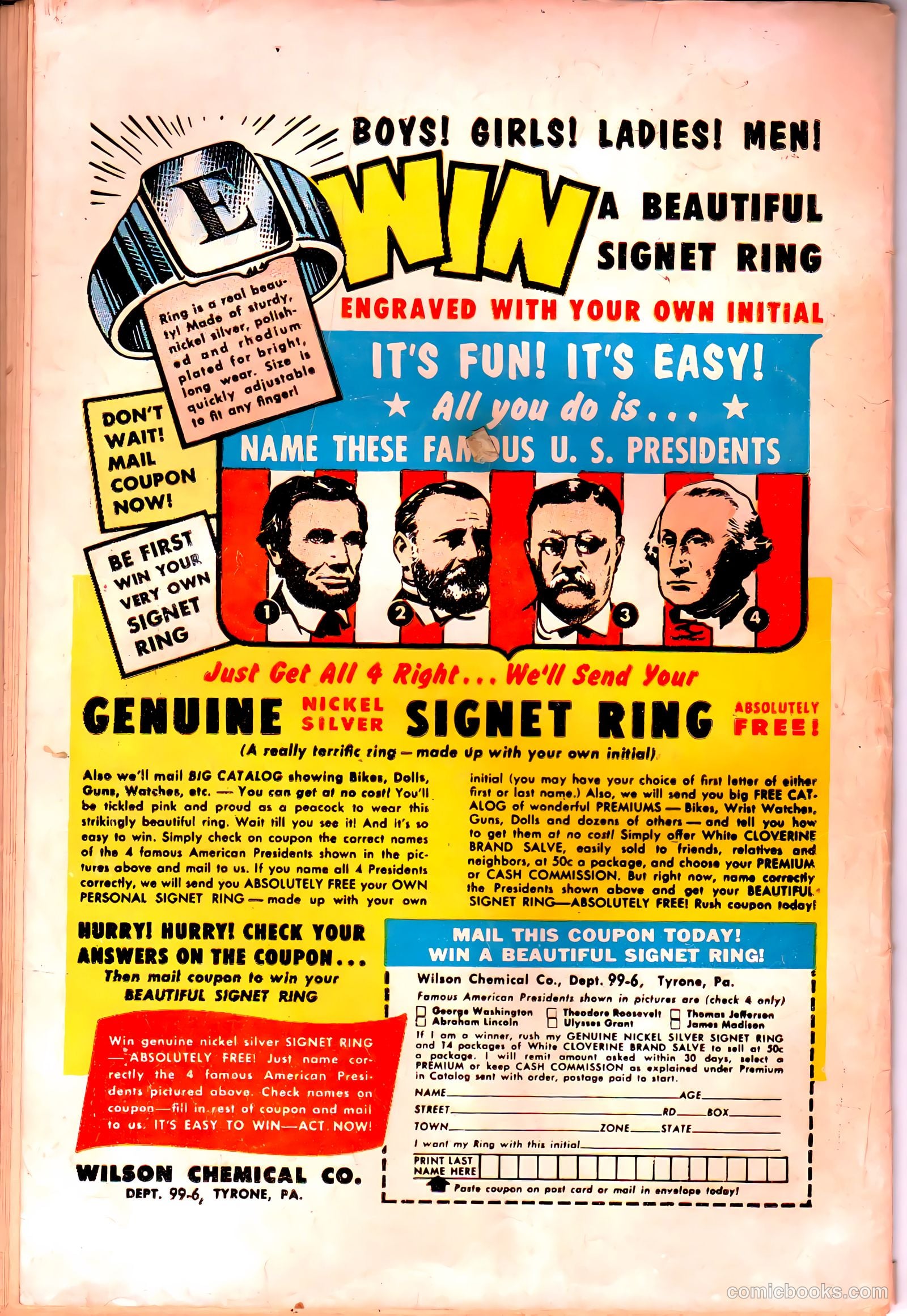 U.S. Air Force Comics #11 (1960) — page 36 of 36