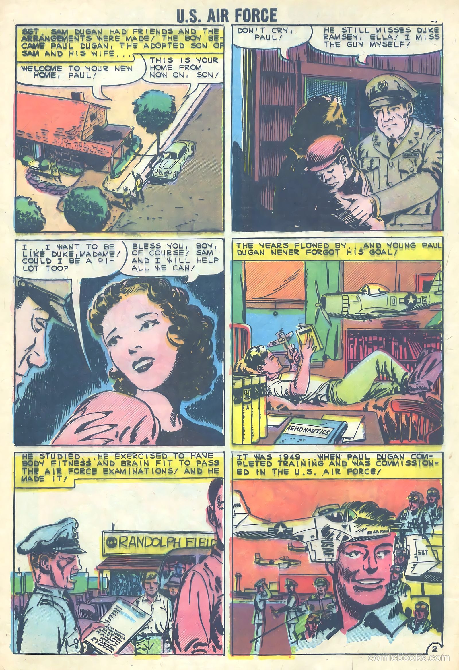 U.S. Air Force Comics #12 (1960) — page 4 of 36