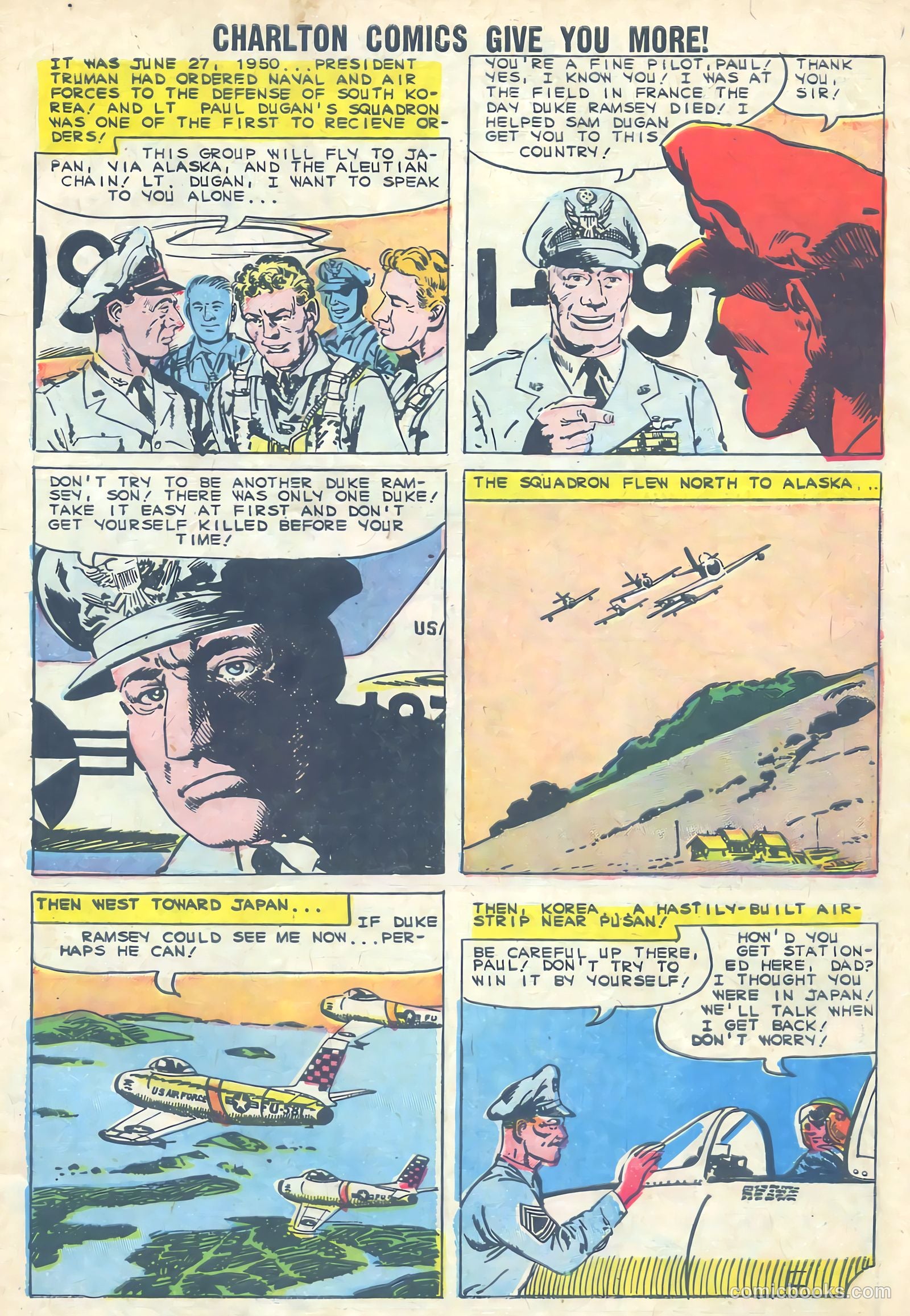 U.S. Air Force Comics #12 (1960) — page 7 of 36