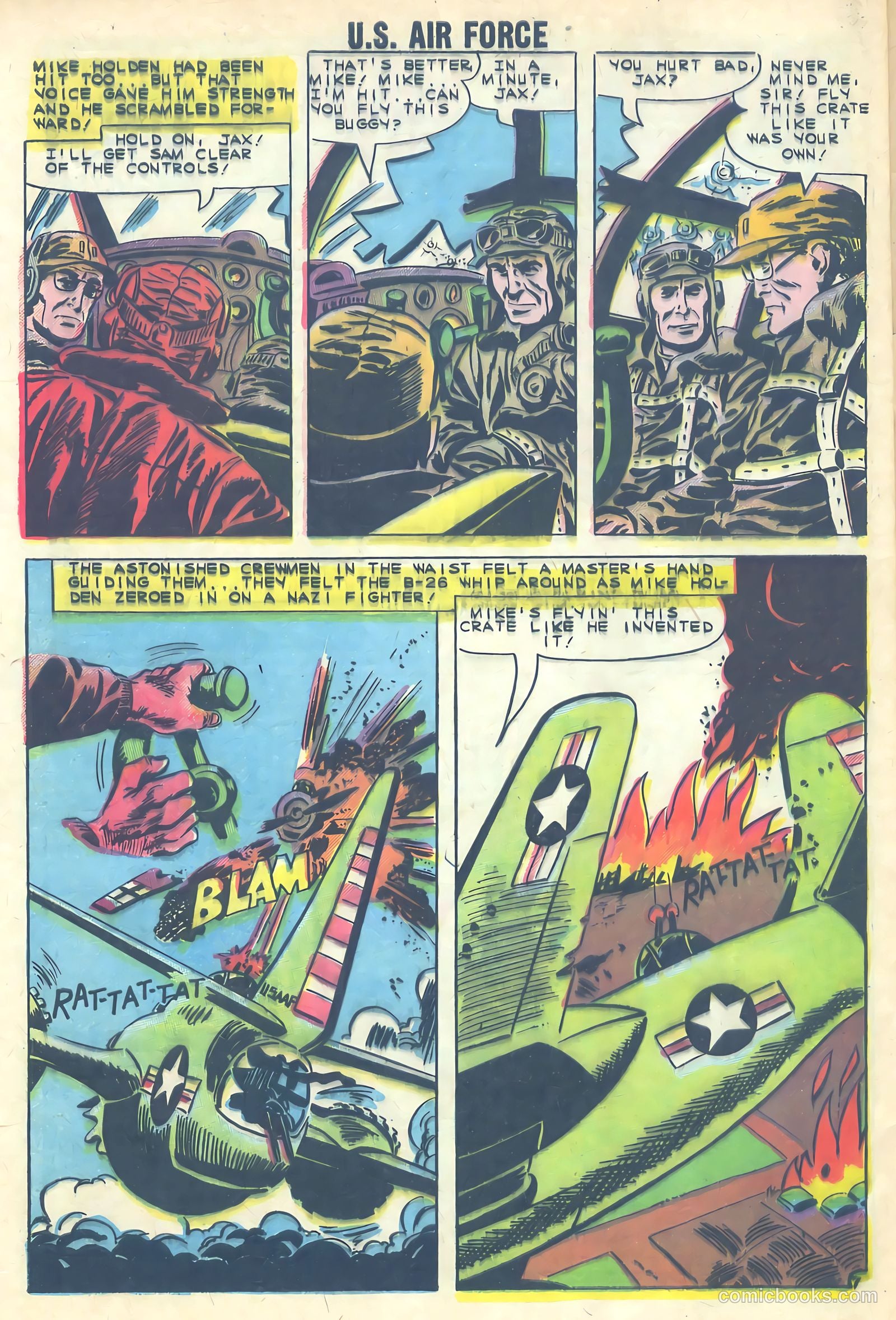 U.S. Air Force Comics #12 (1960) — page 32 of 36