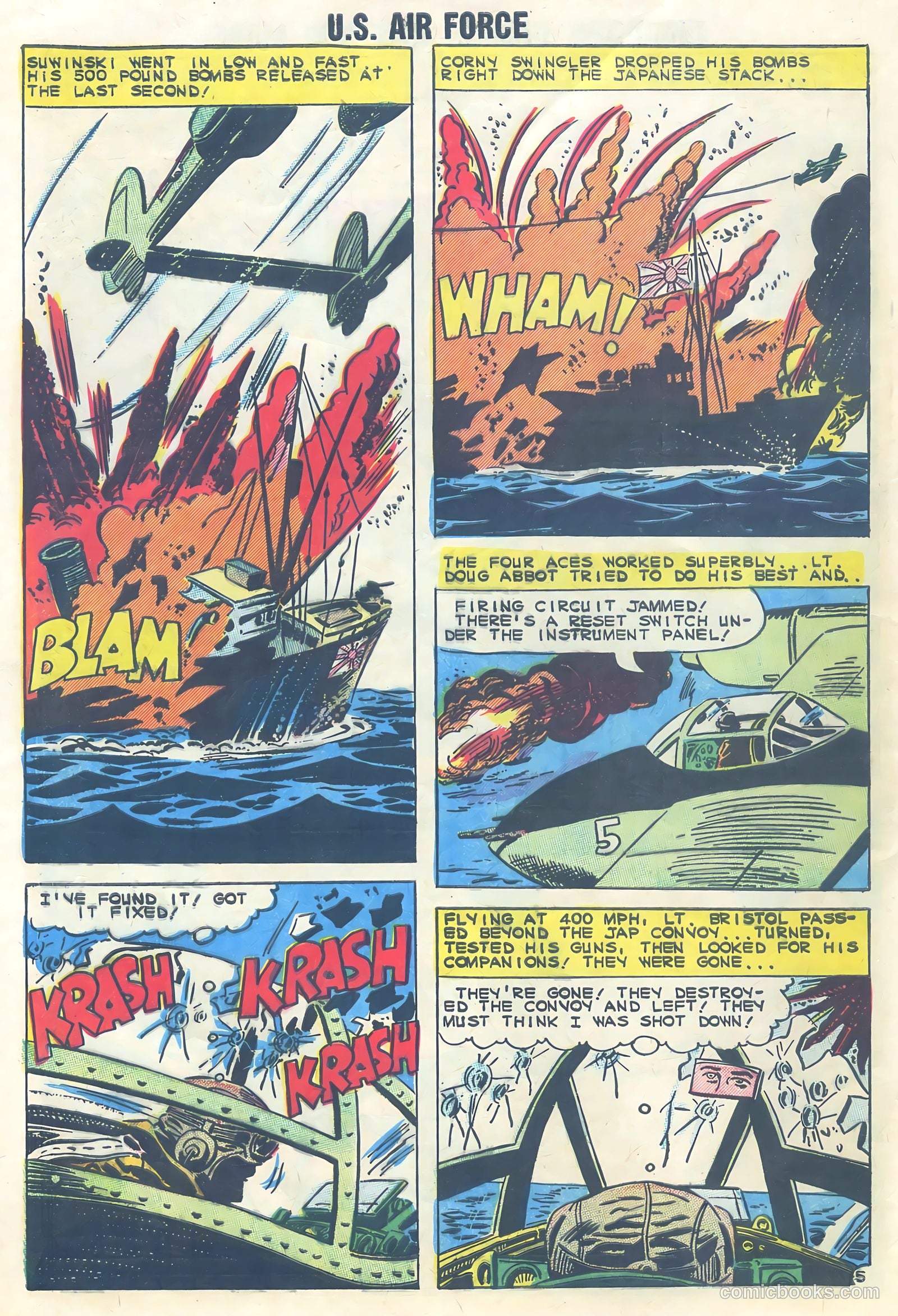 U.S. Air Force Comics #13 (1960) — page 8 of 36