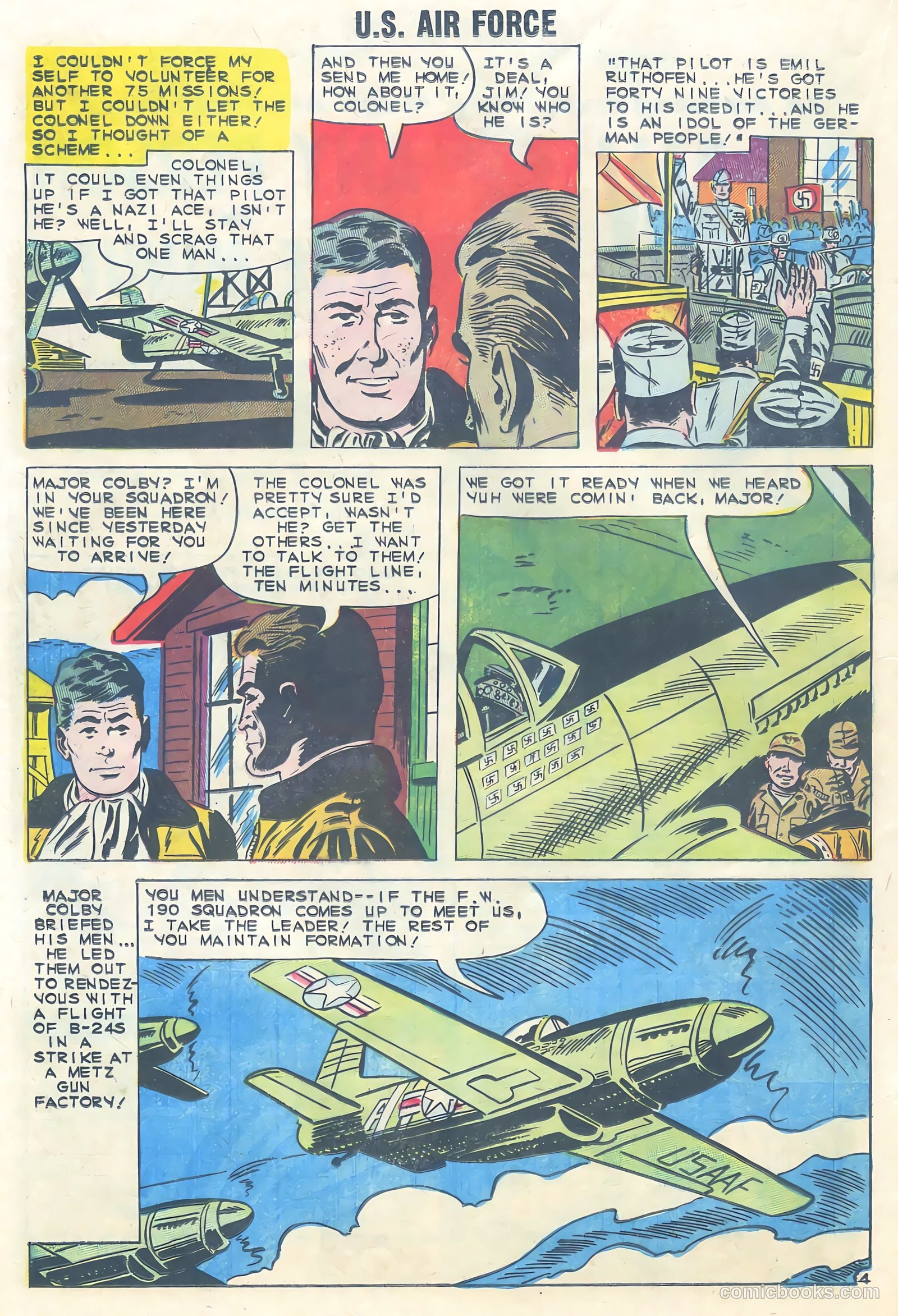 U.S. Air Force Comics #13 (1960) — page 16 of 36