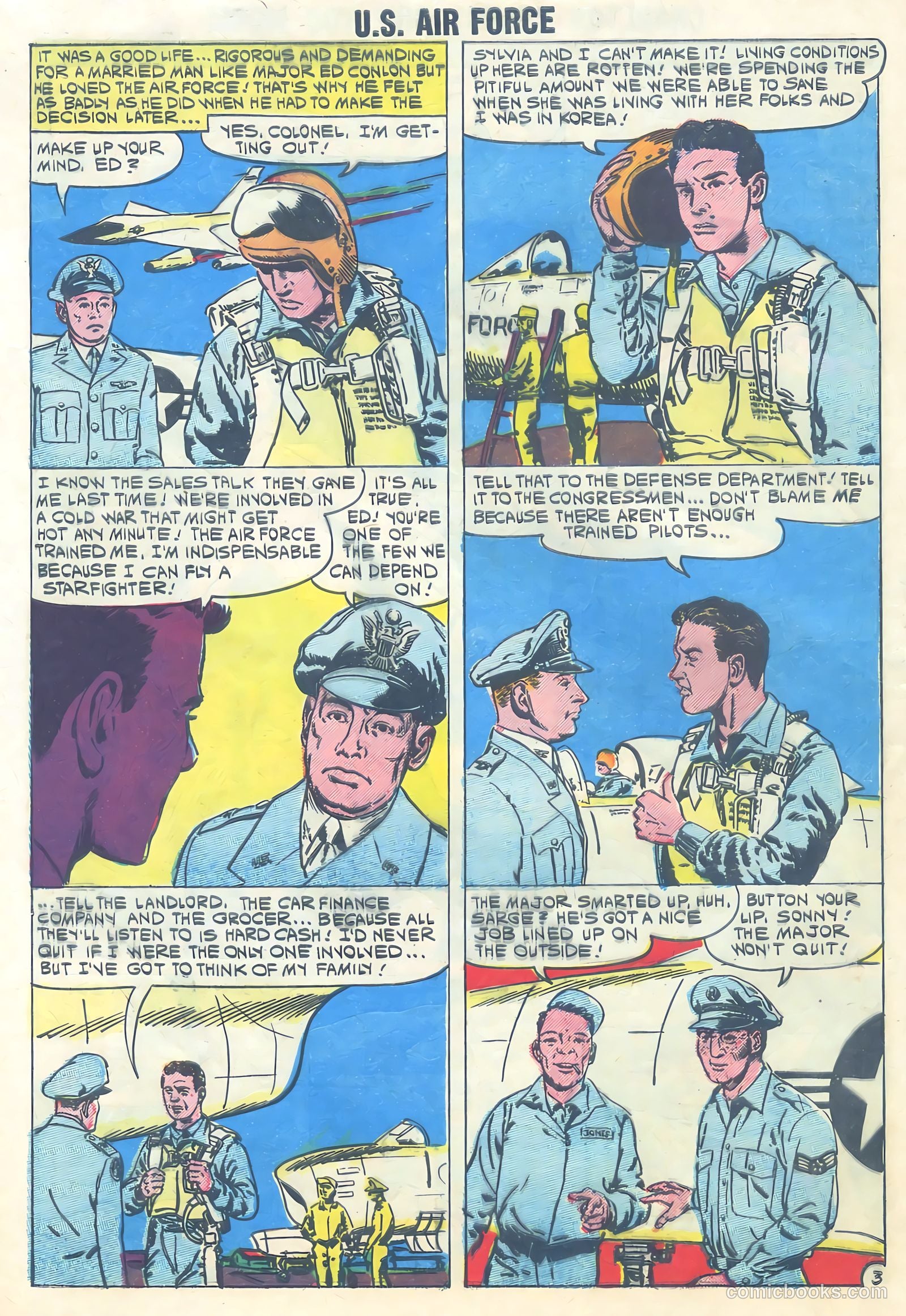 U.S. Air Force Comics #13 (1960) — page 28 of 36