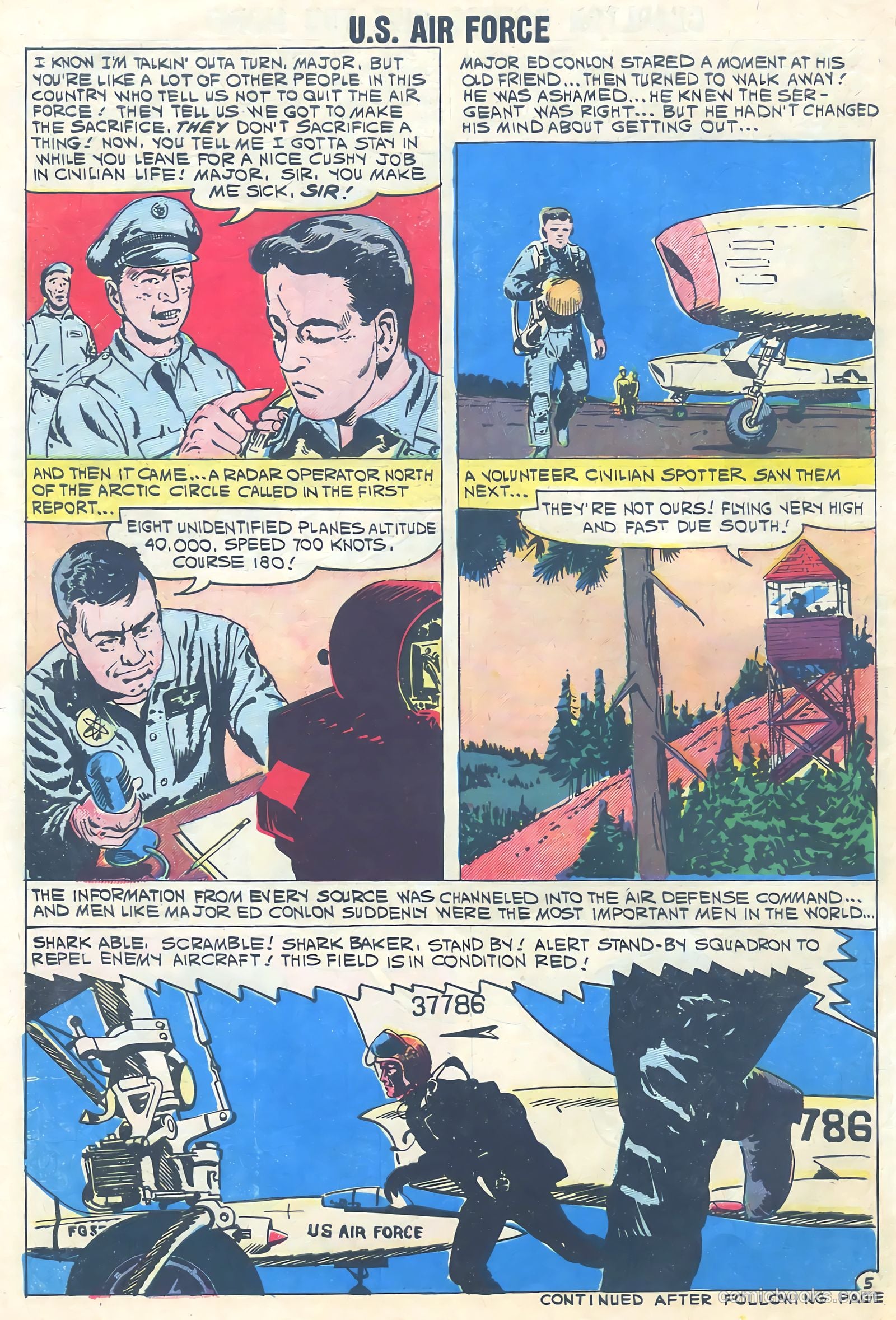 U.S. Air Force Comics #13 (1960) — page 30 of 36